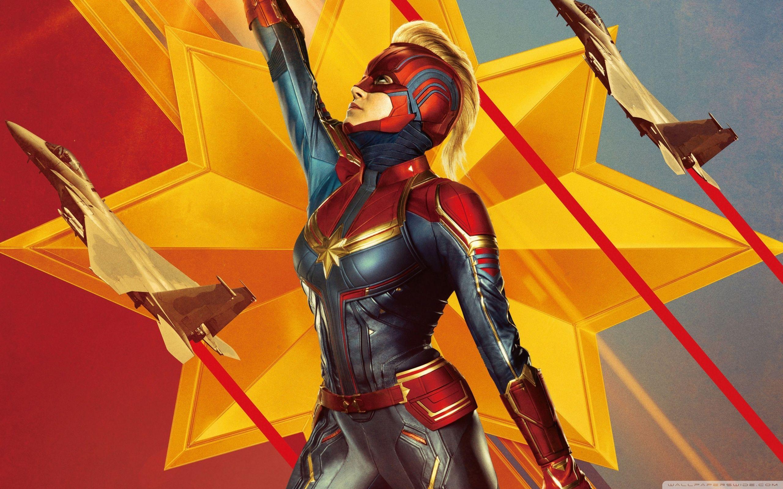 2560x1600 Free download Captain Marvel 2019 4K HD Desktop Wallpaper for Wide Ultra [2560x1600] for your Desktop, Mobile & Tablet. Explore Captain Marvel Carol Danvers Wallpaper. Captain Marvel Carol Danvers