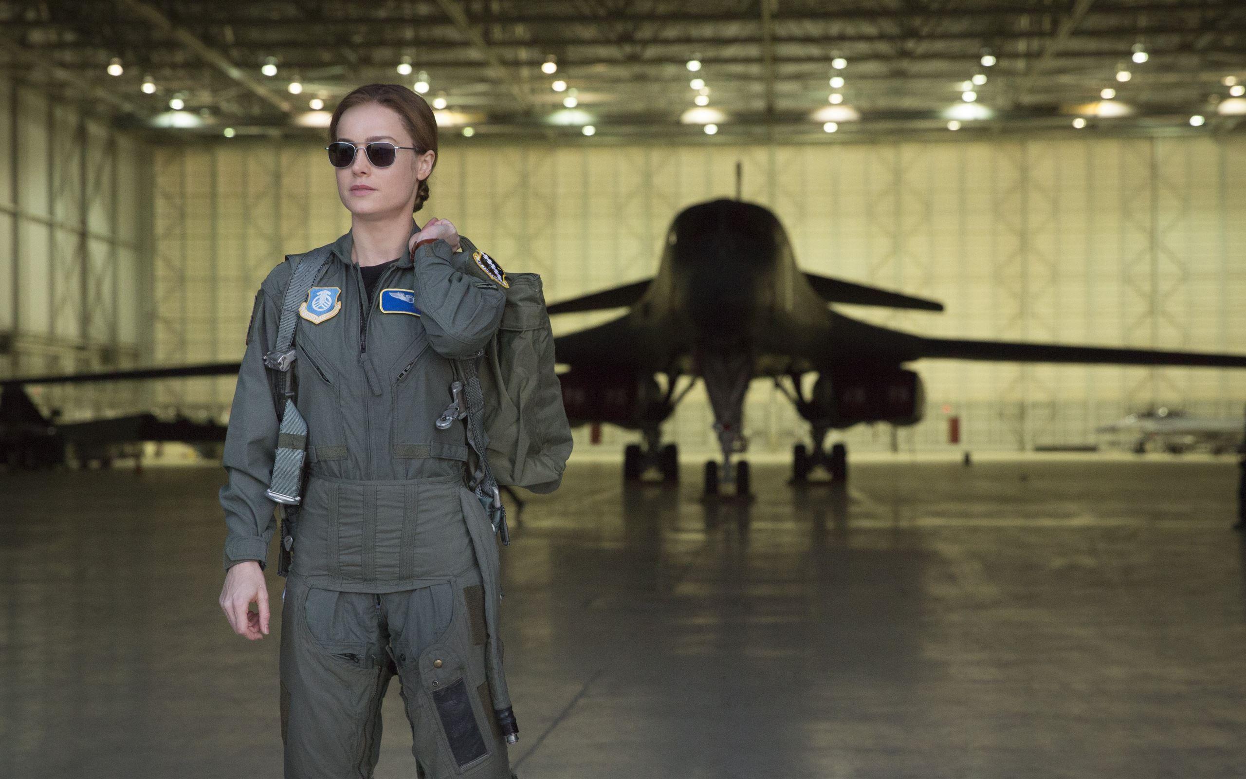 2560x1600 carol danvers in captain marvel movie 2019 5k MacBook Pro Wallpaper Download