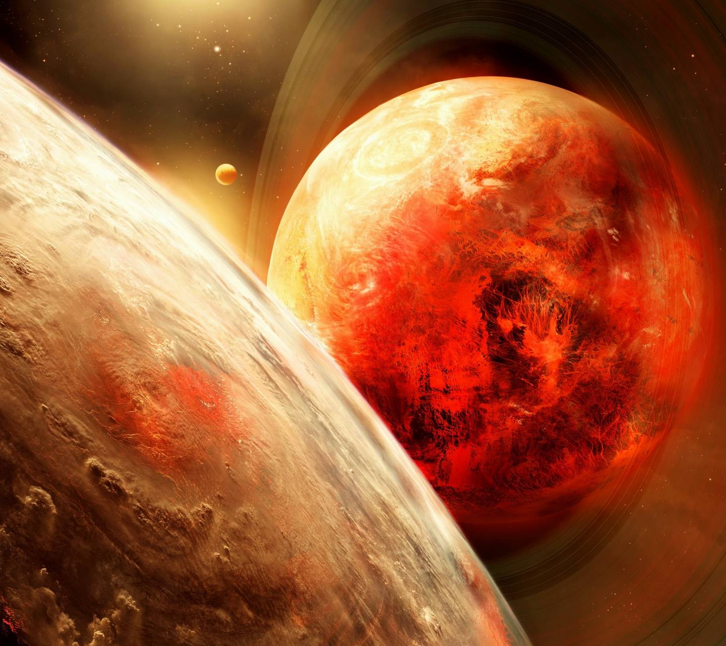 1440x1280 Heaven To Hell wallpaper