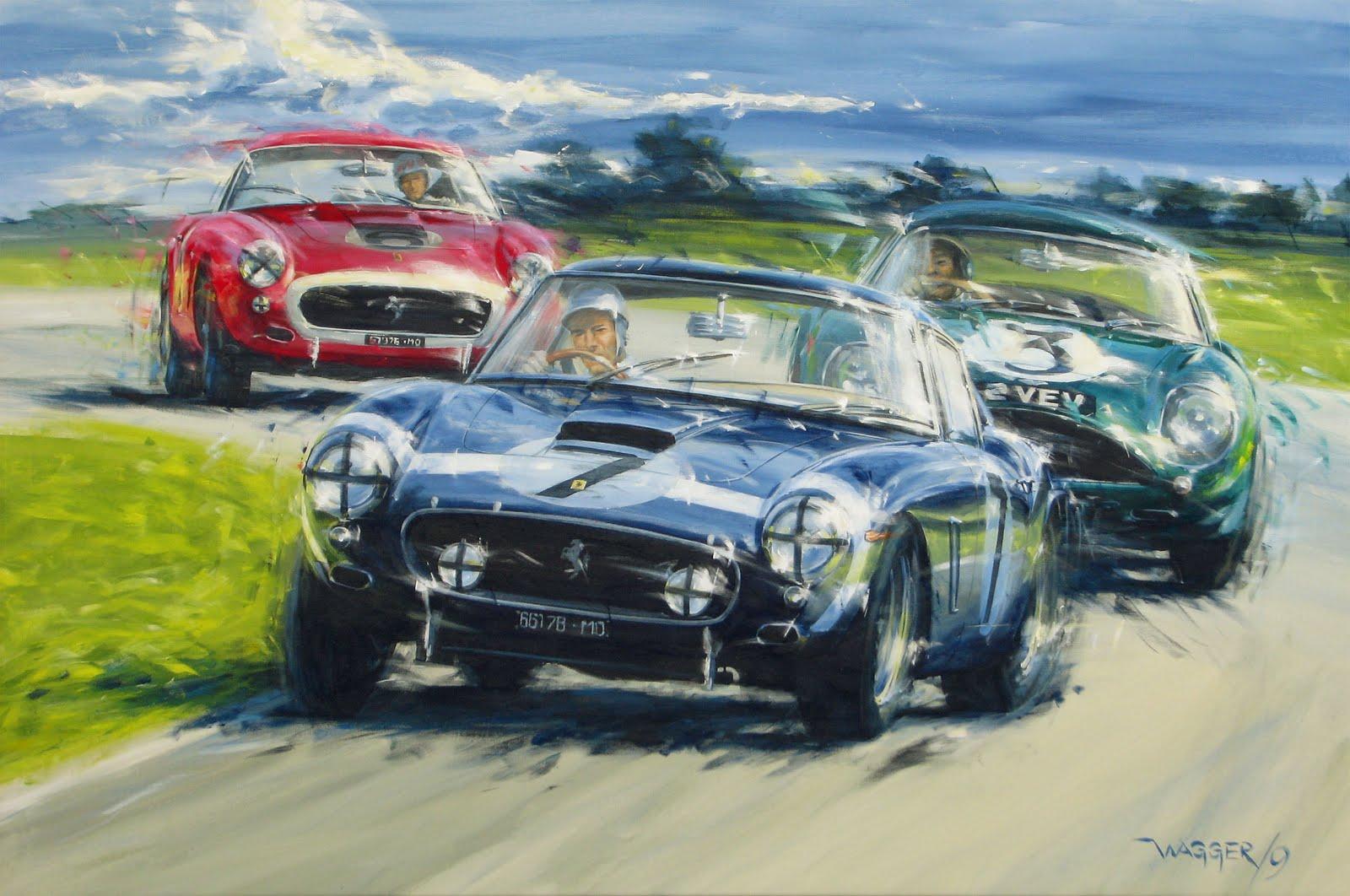 1600x1062 Automotive paintings
