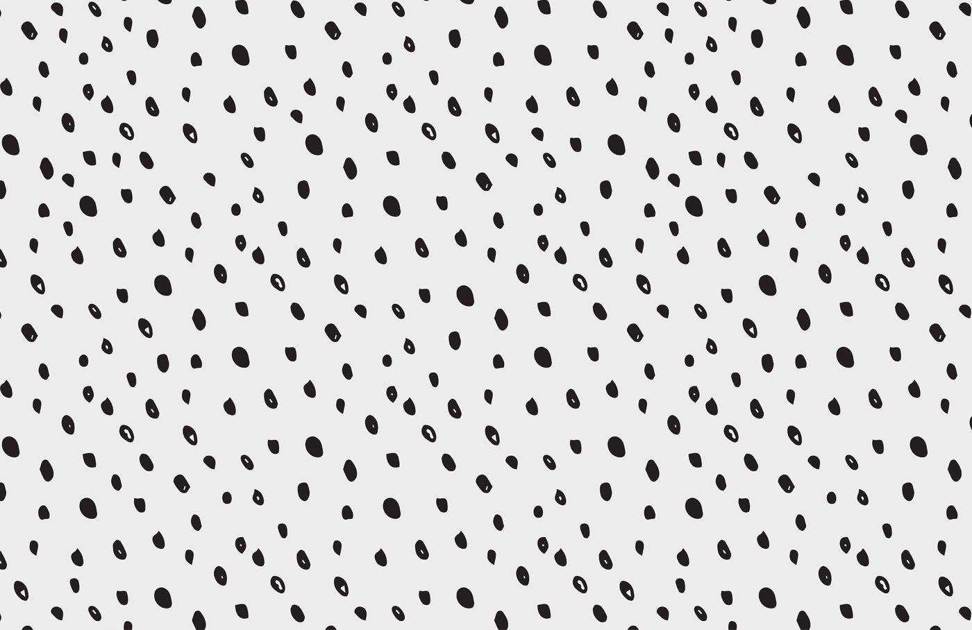 1400x908 Black & White Speckle Spot Wallpaper Mural. Murals Wallpaper. Polka dots wallpaper, Spotted wallpaper, Desktop wallpaper macbook