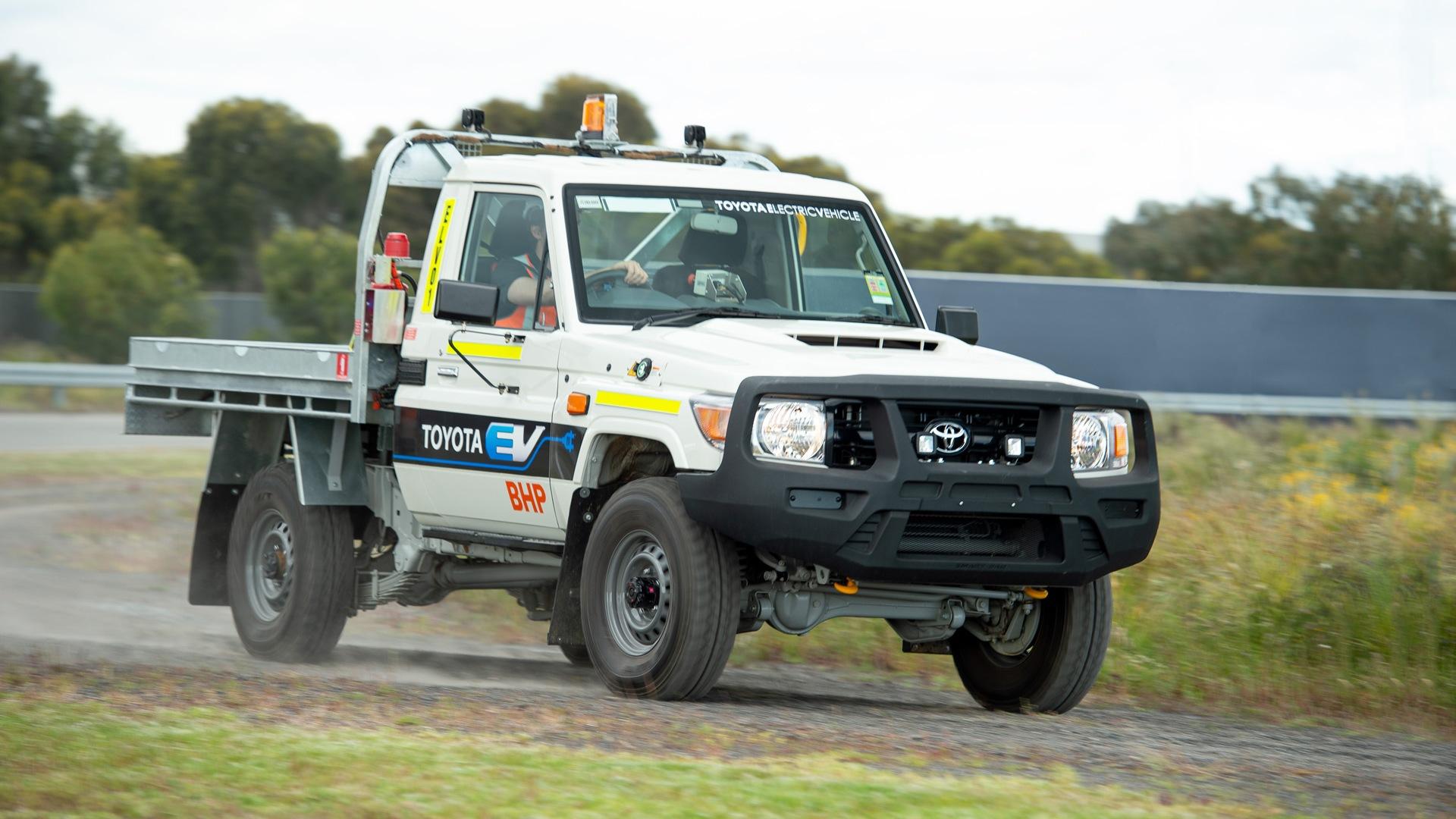1920x1080 Toyota built a Land Cruiser 70 that runs on batteries