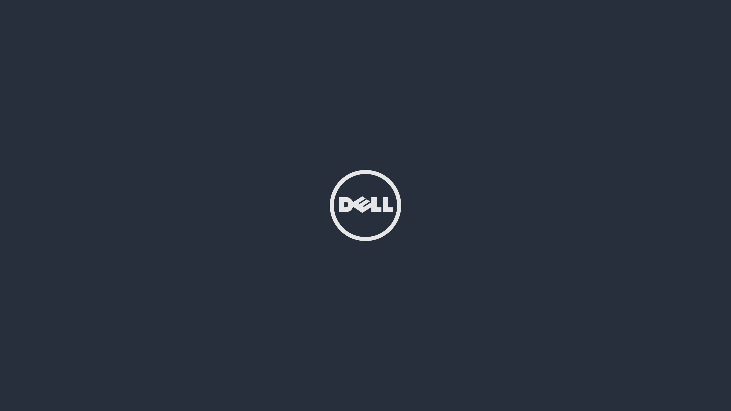 2560x1440 Logo Brands Dell Minimalism Wallpaper:2560x1440