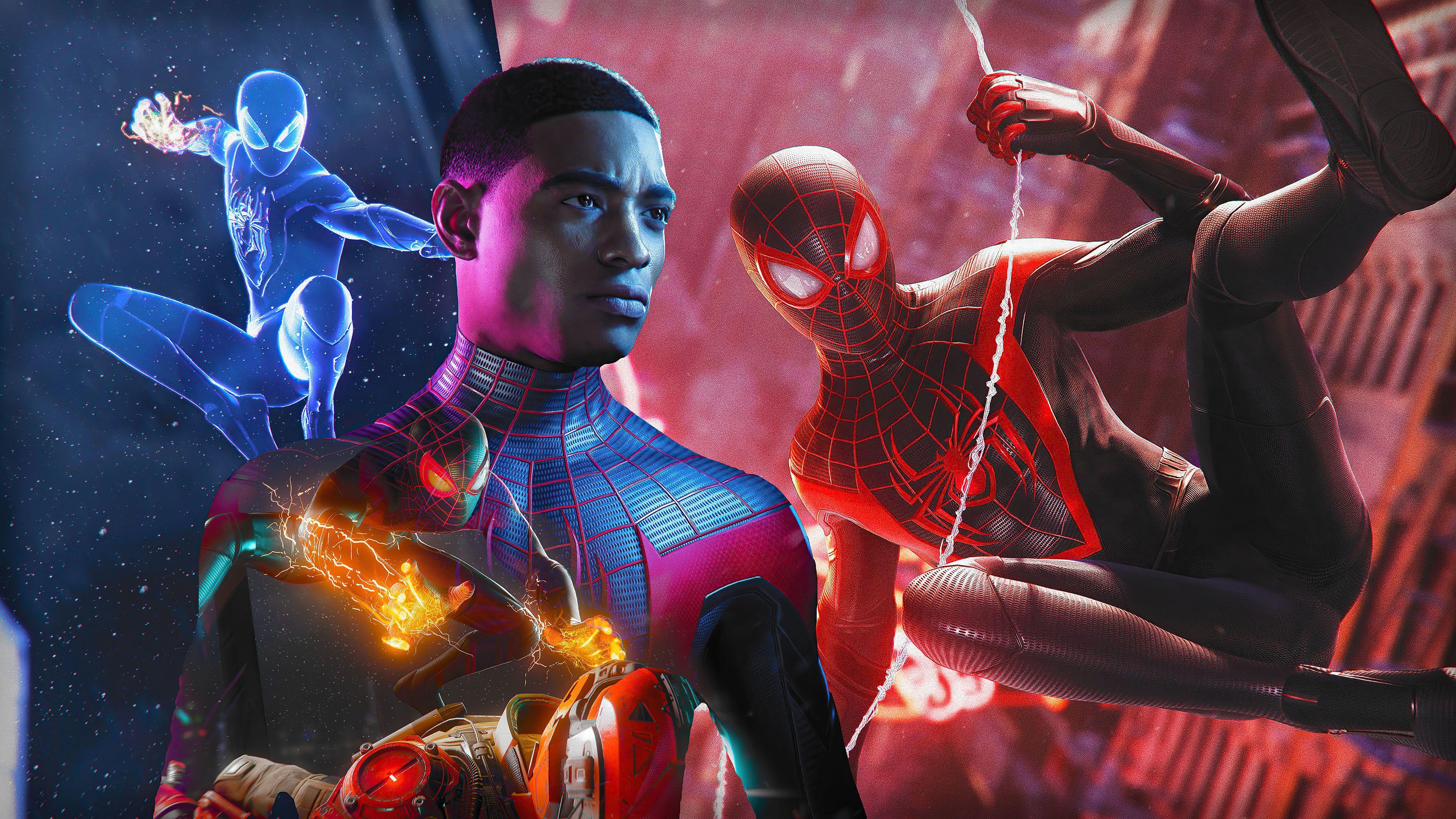 3840x2160 Spider Man Miles Morales PS5 Desktop Wallpaper