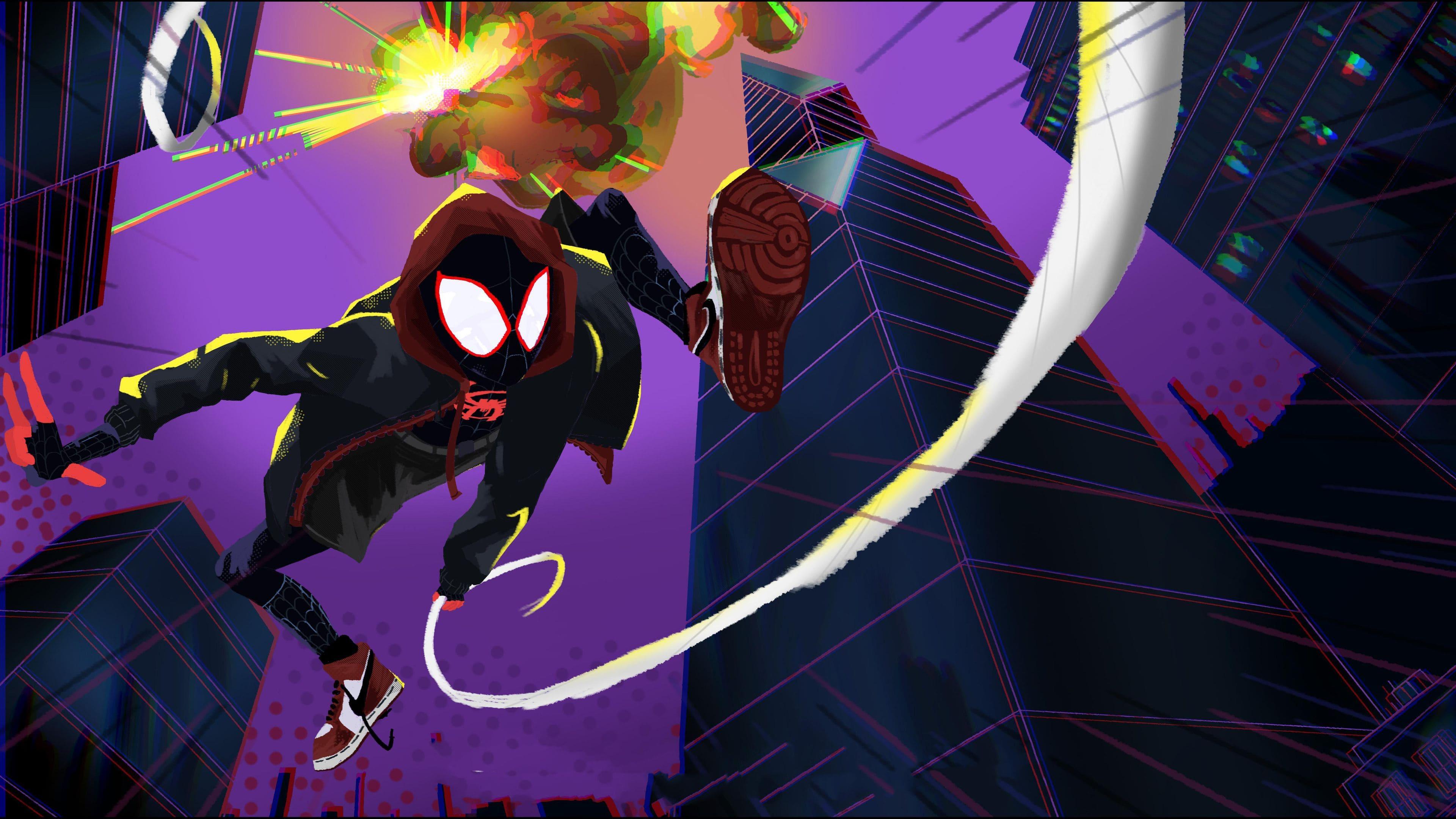 3840x2160 4K Miles Morales Wallpaper Free HD Wallpaper