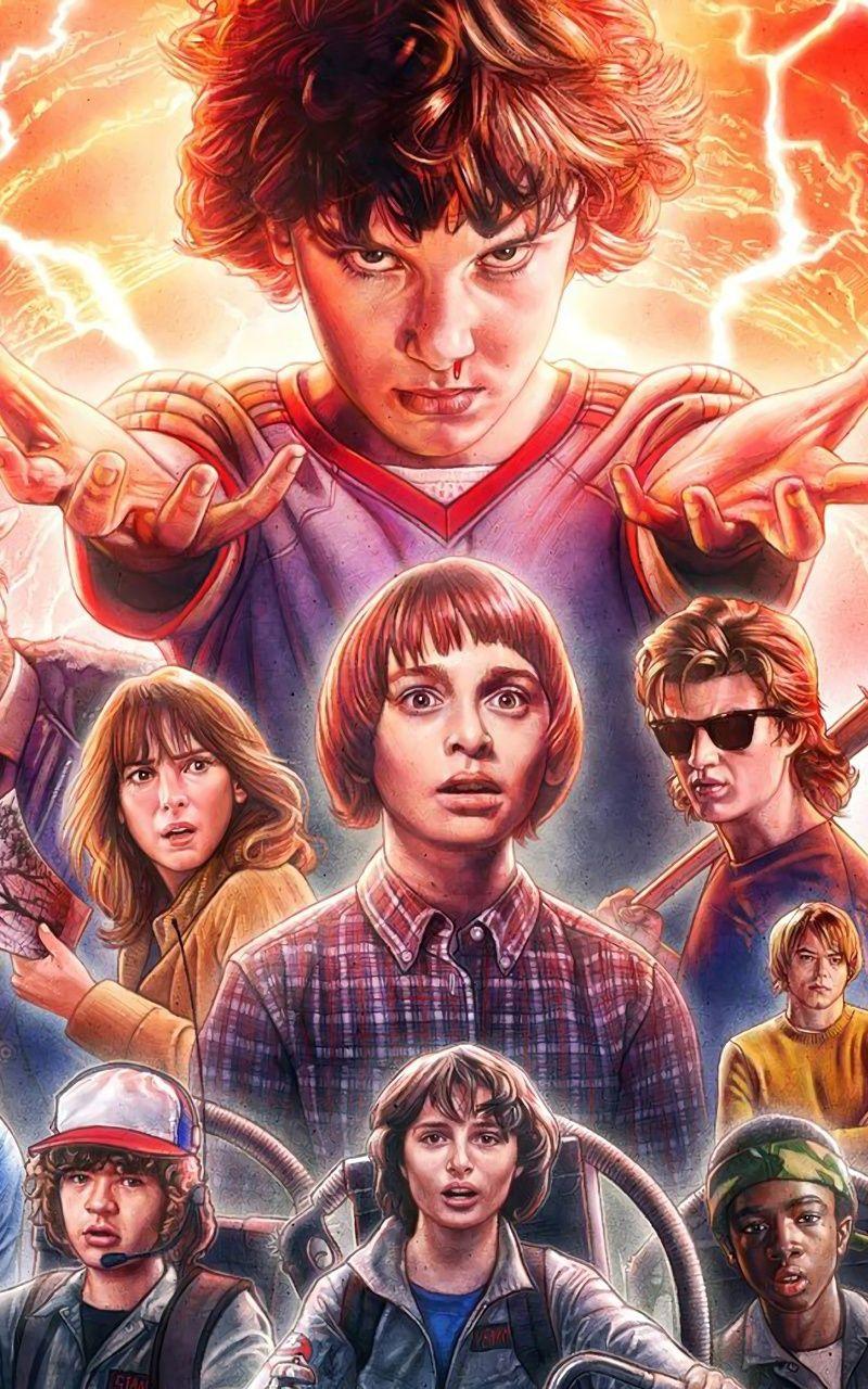 800x1280 Stranger Things Season 2 2017 4k Nexus Samsung Galaxy Tab Note Android Tablets HD 4k Wallpaper, Image, Background, Photo and Picture