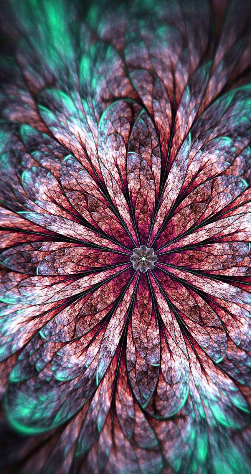 852x1608 Colorful Beautiful Wallpaper Design .