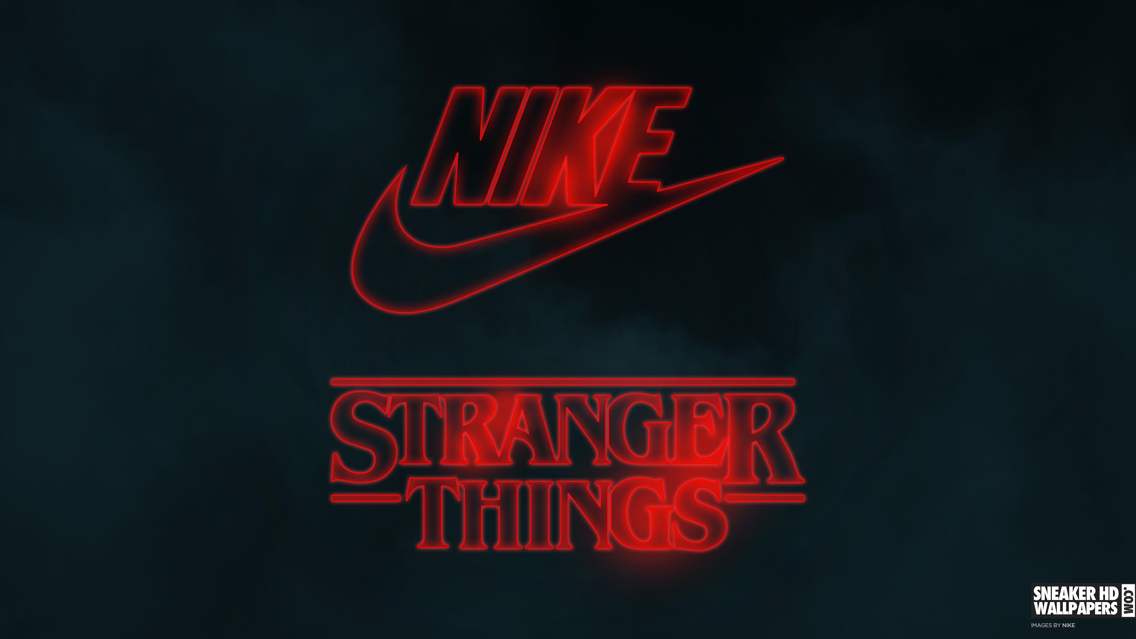 3840x2160 Nike x Stranger Things wallpaper!.com favorite sneakers in 4K, Retina, Mobile and HD wallpaper resolutions!