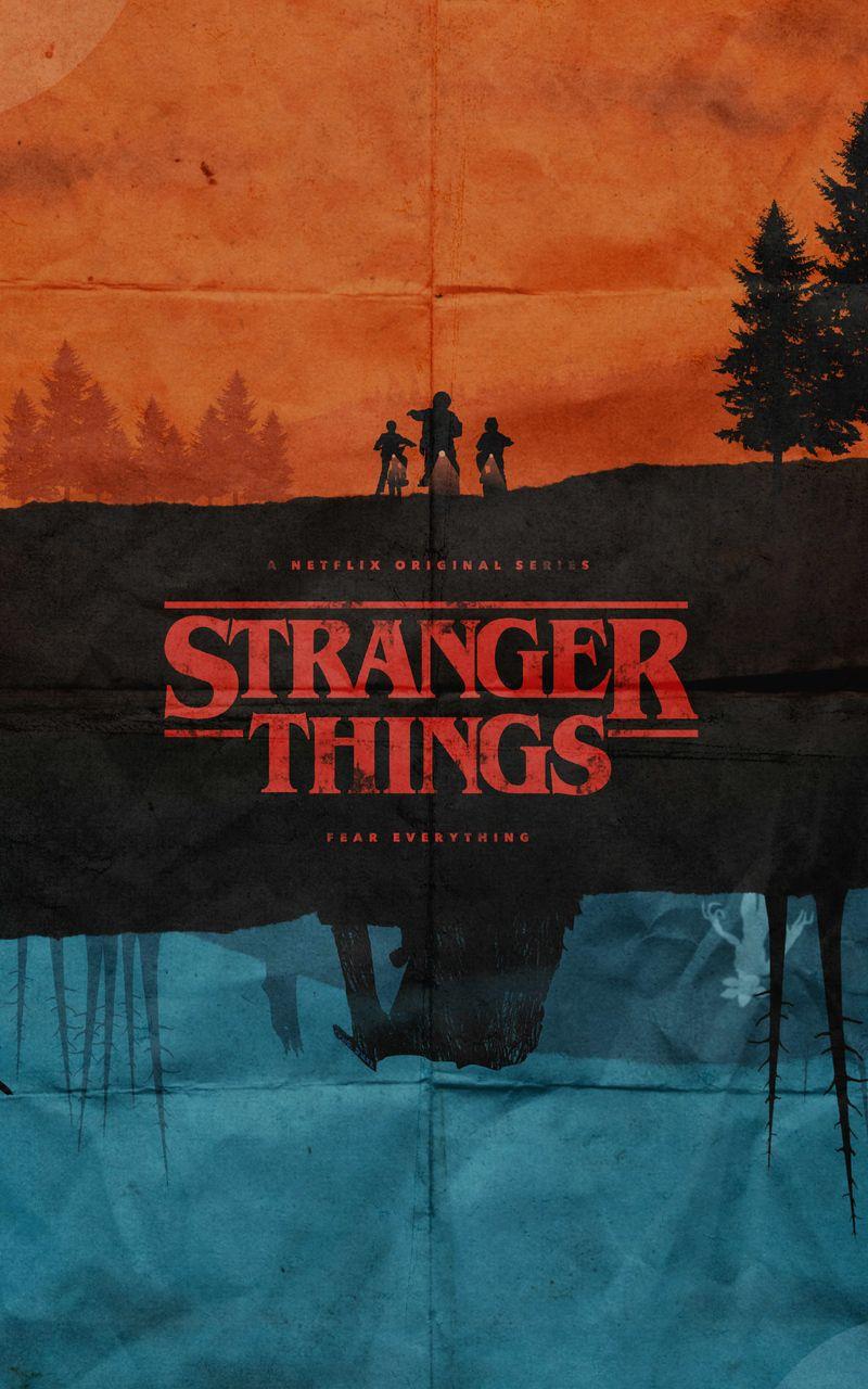 800x1280 Stranger Things Fanmade Poster 5k Nexus Samsung Galaxy Tab Note Android Tablets HD 4k Wallpaper, Image, Background, Photo and Picture