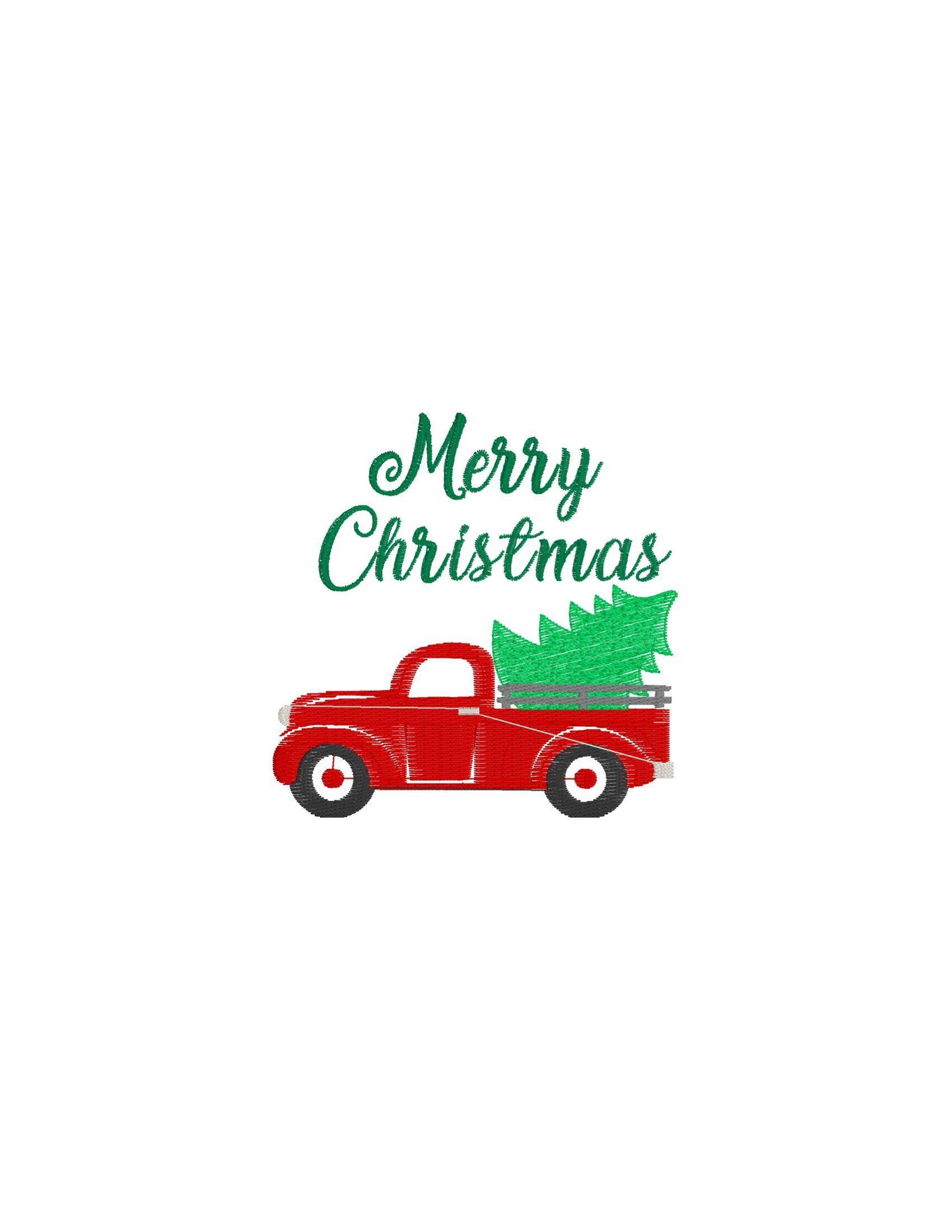 1700x2200 Vintage Red Truck iPhone Wallpaper