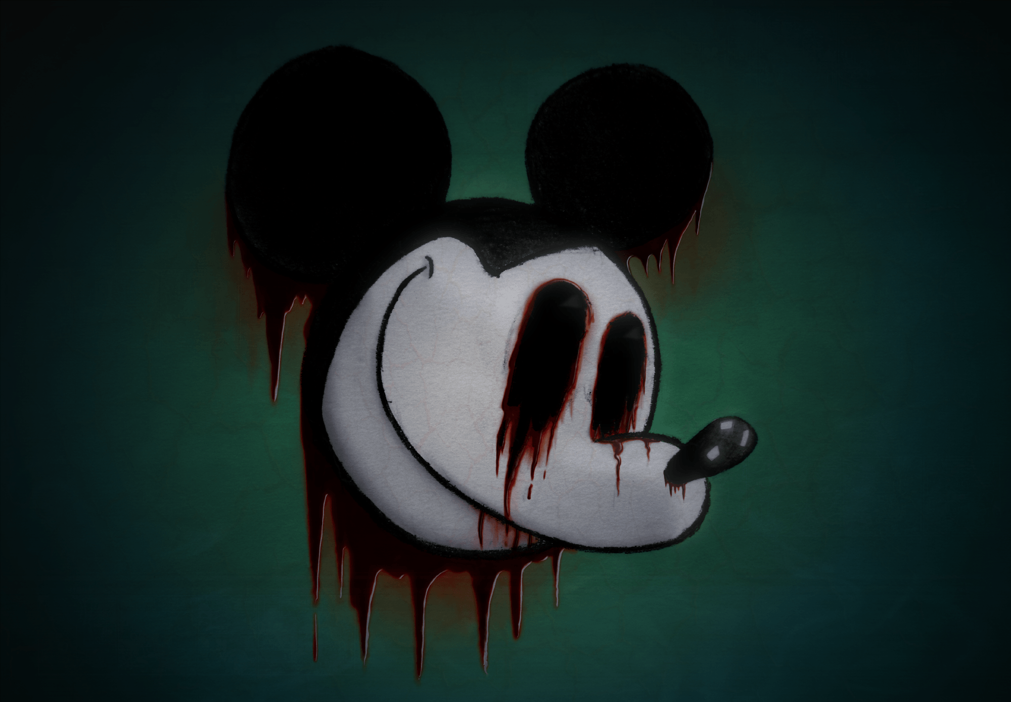 2000x1389 Scary Mickey Mouse Wallpaper