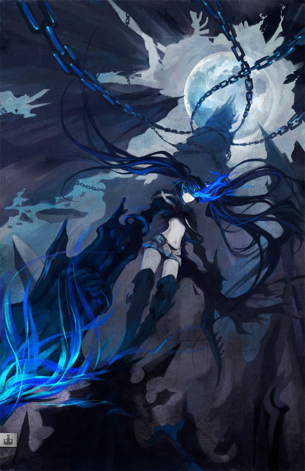 1020x1577 Insane BlackRock Shooter, Mobile Wallpaper Anime Image Board