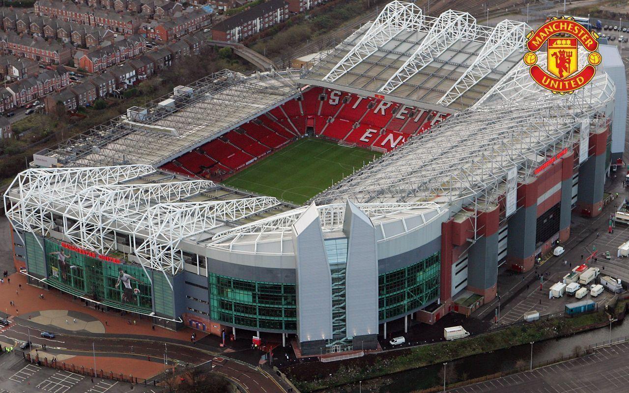 1280x800 3D model Old Trafford Stadium