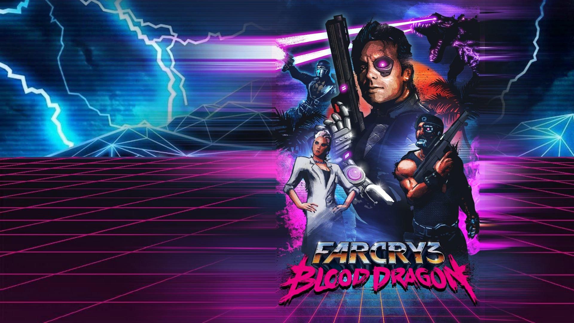 1920x1080 Far Cry 3: Blood Dragon wallpaper HD for desktop background