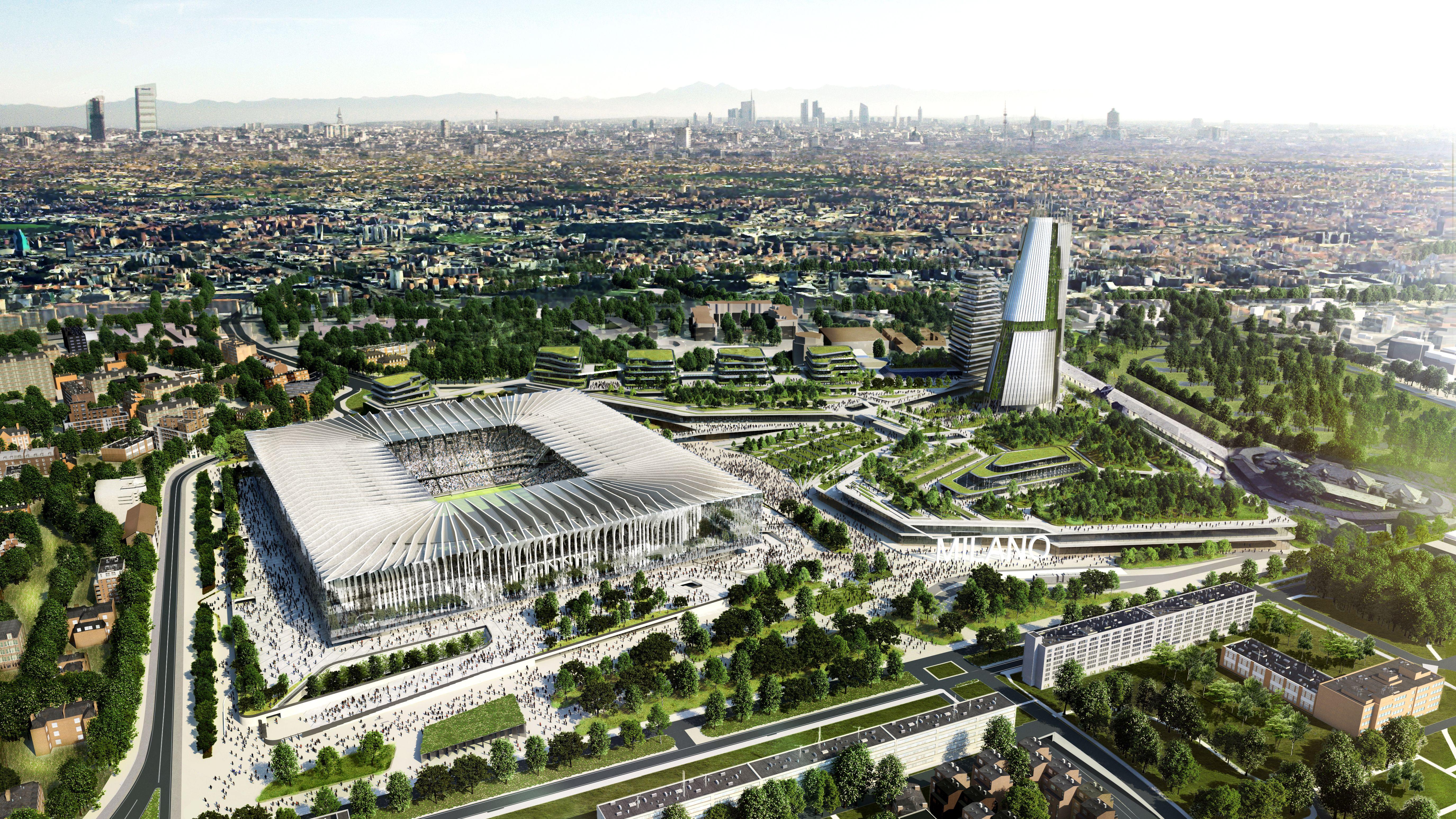 5500x3094 Populous in last two for Milan's San Siro stadium replacement