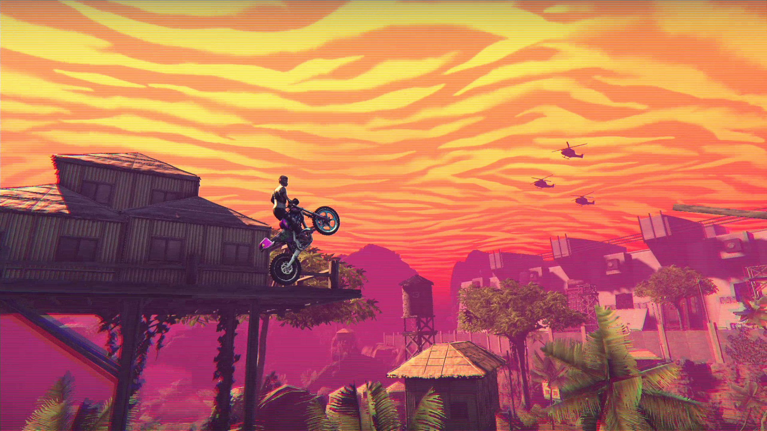 2560x1440 Trials Of The Blood Dragon 1440P Resolution HD 4k Wallpaper, Image, Background, Photo and Picture