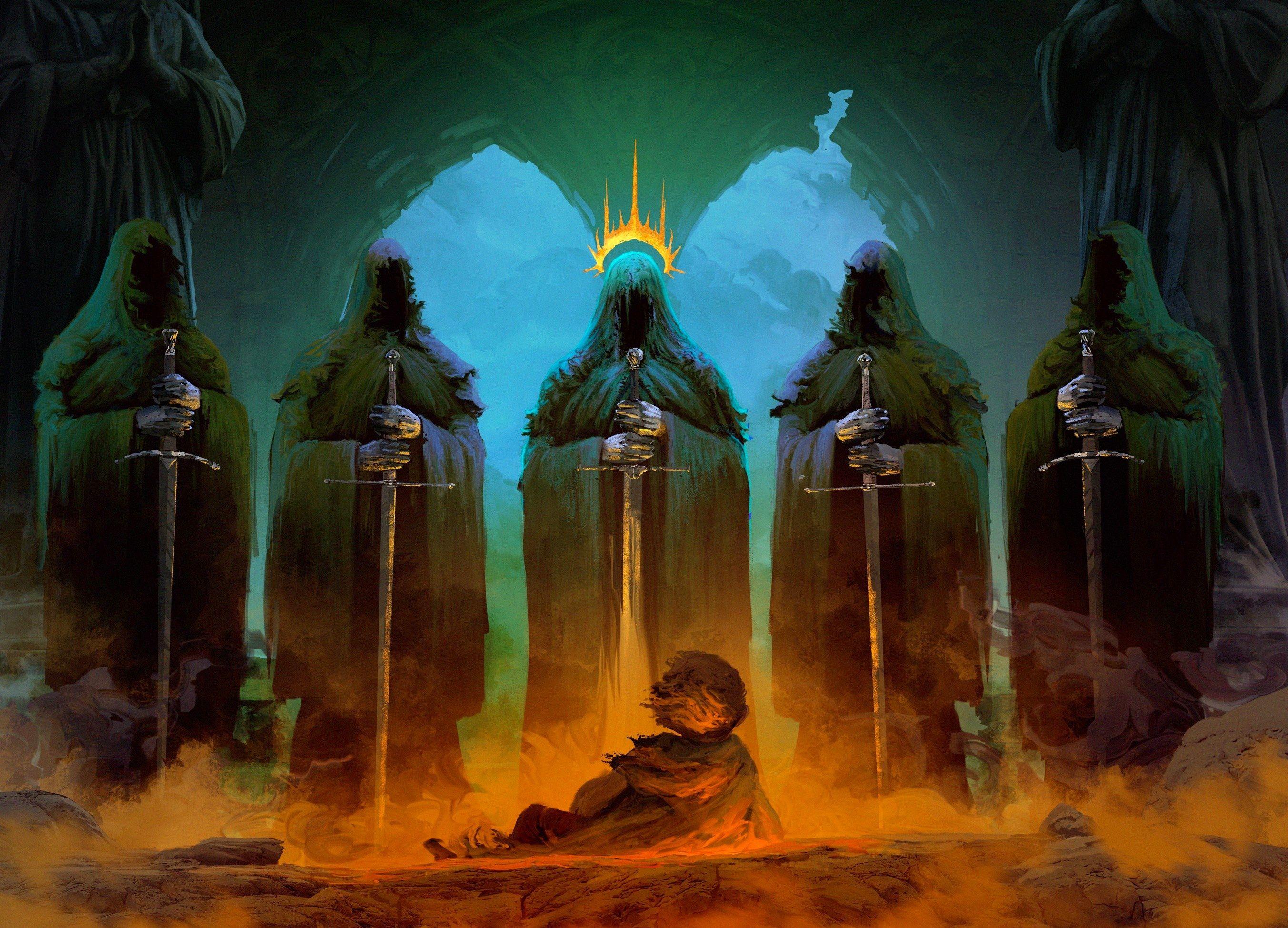 2705x1949 Lord of the Rings Nazgul Wallpaper .