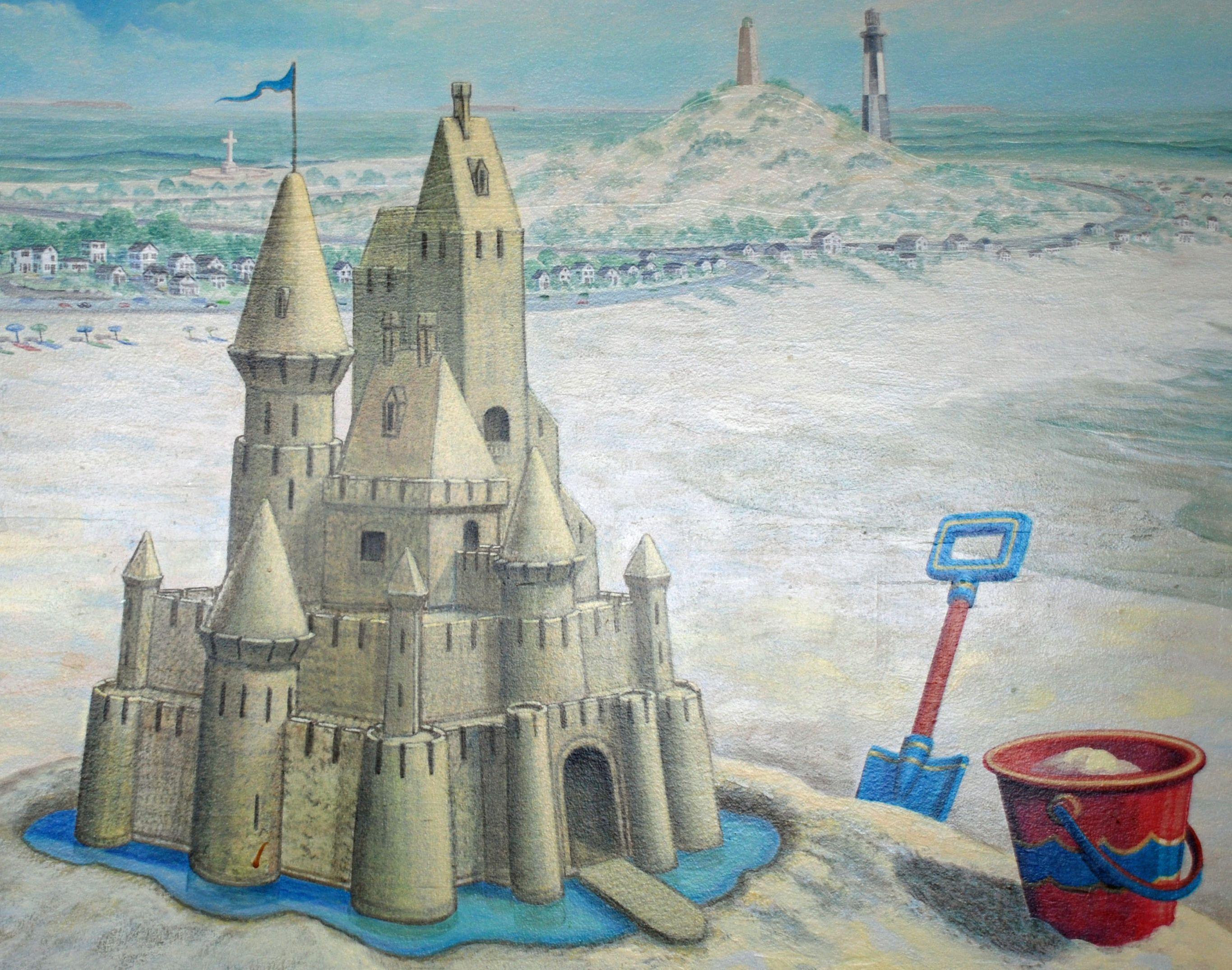 2730x2150 Sandcastle Wallpaper