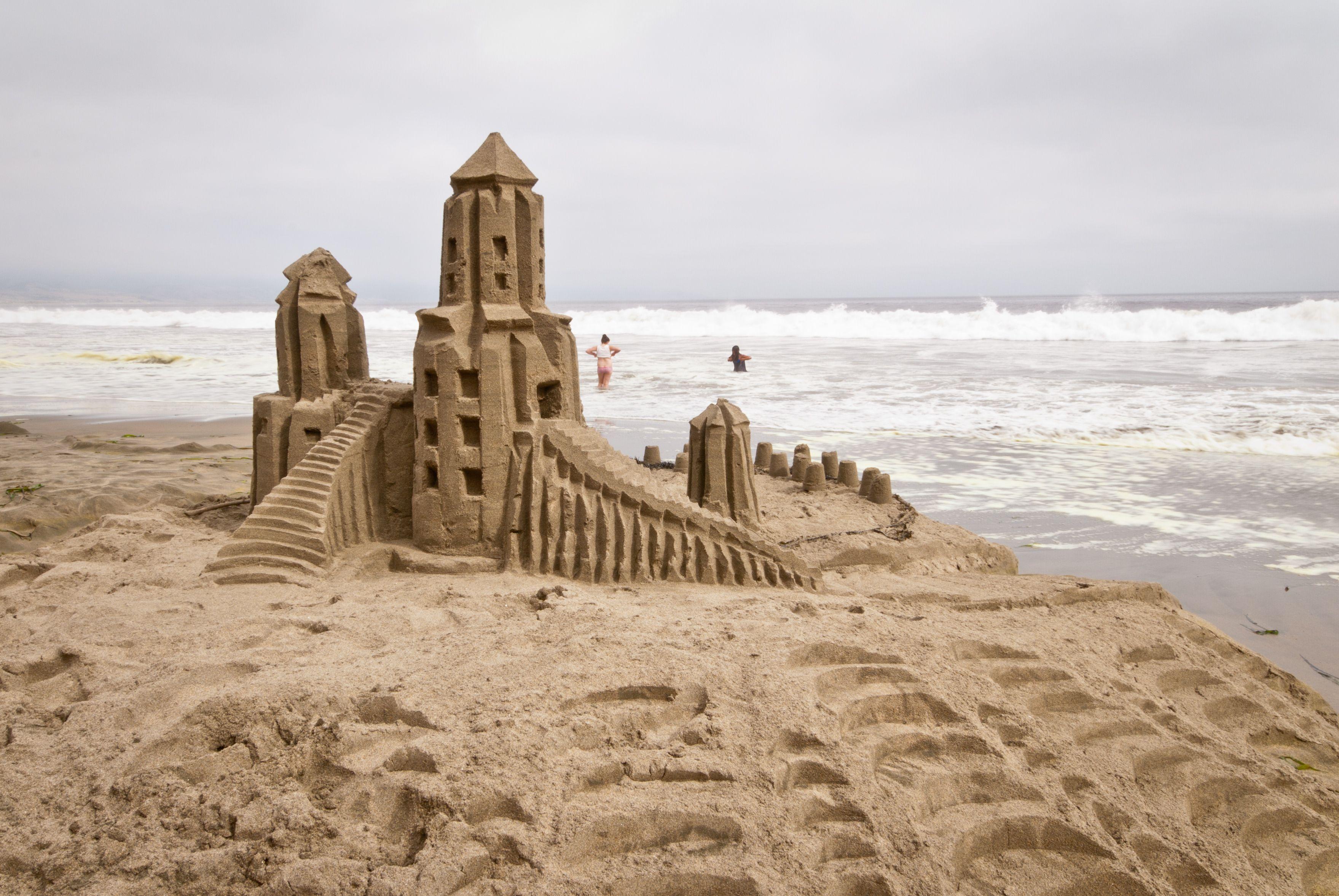 3518x2355 Sand Castle HD .