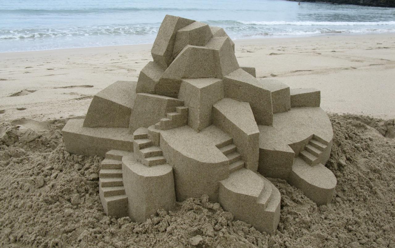 1280x804 Geometric Sand Castle Five wallpaper. Geometric Sand Castle Five