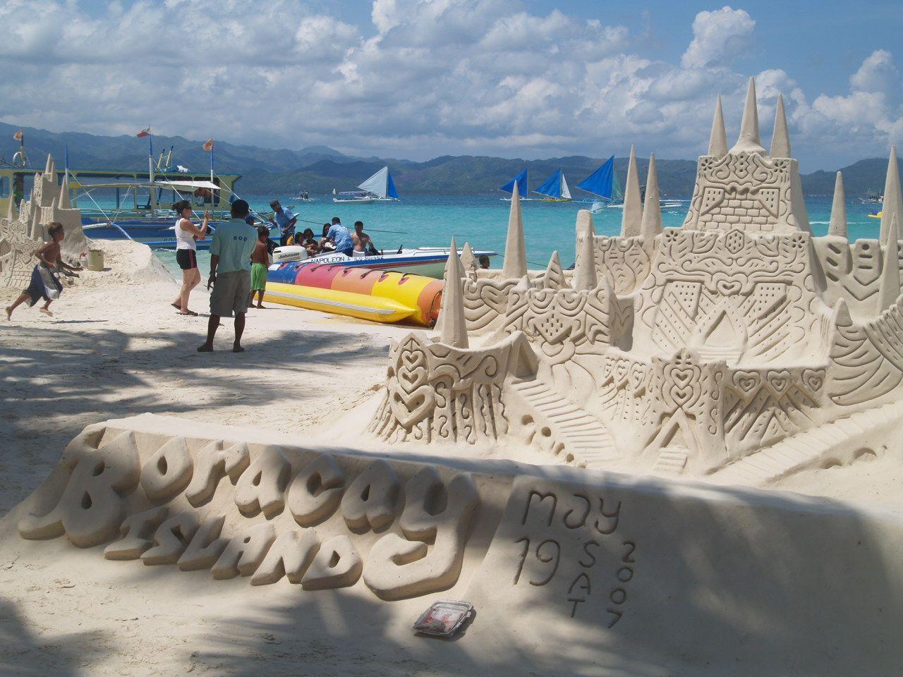 1280x960 Sand Castle Wallpaper
