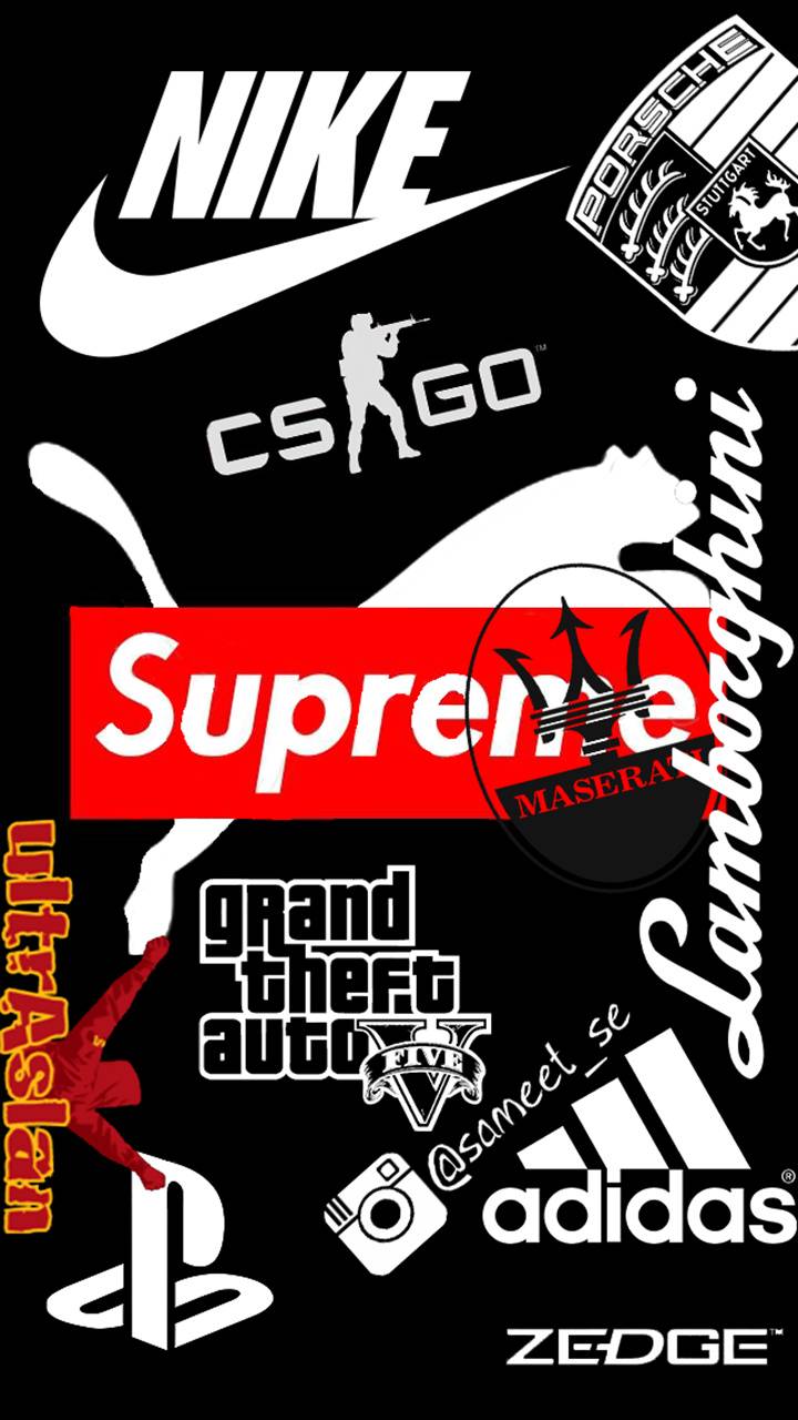 supreme #black #wallpaper #iPhone #android  Supreme iphone wallpaper, Supreme  wallpaper, Adidas wallpapers