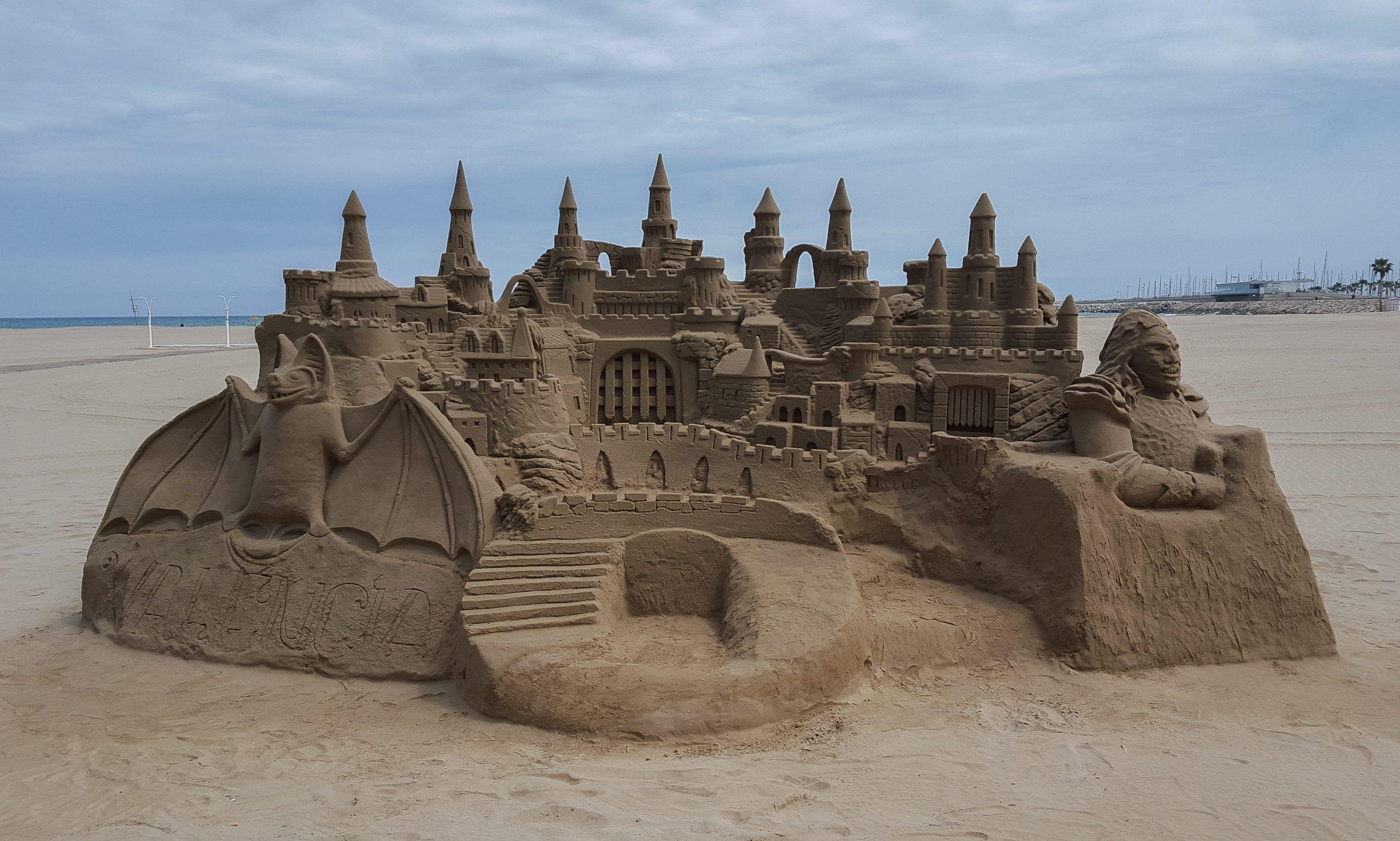 2560x1539 Sand Castle Image and HD Wallpaper Free Download