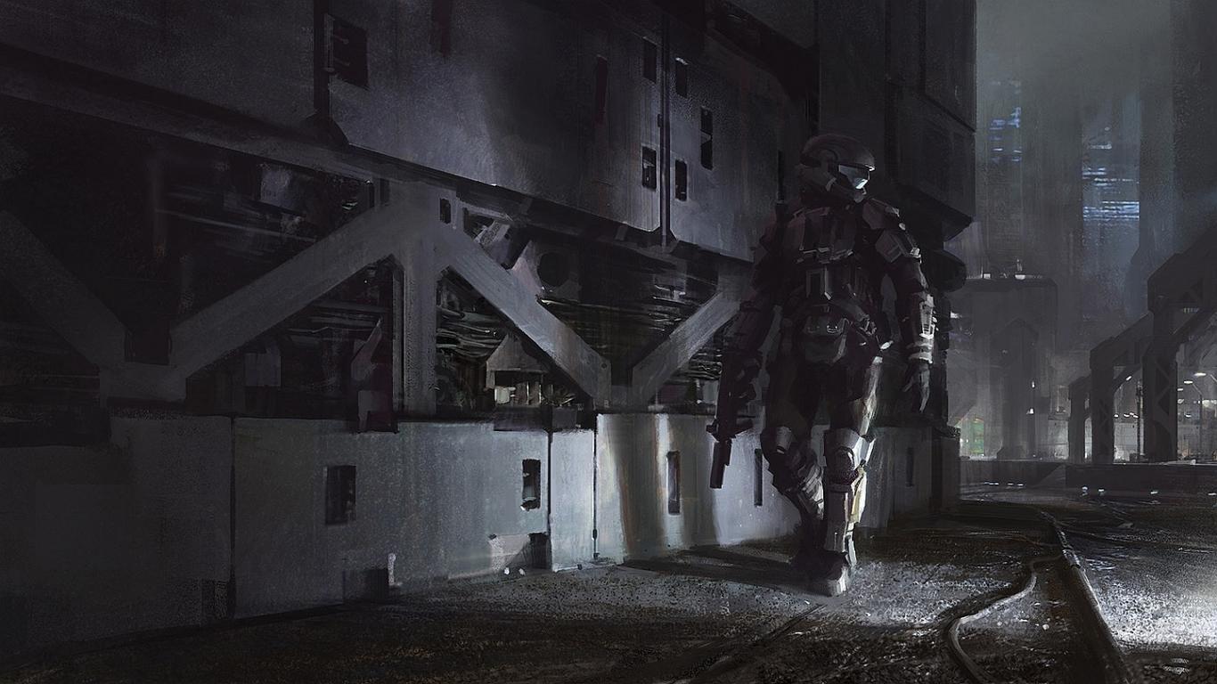1366x768 Halo 3 wallpaper 1366x768 (laptop) desktop background