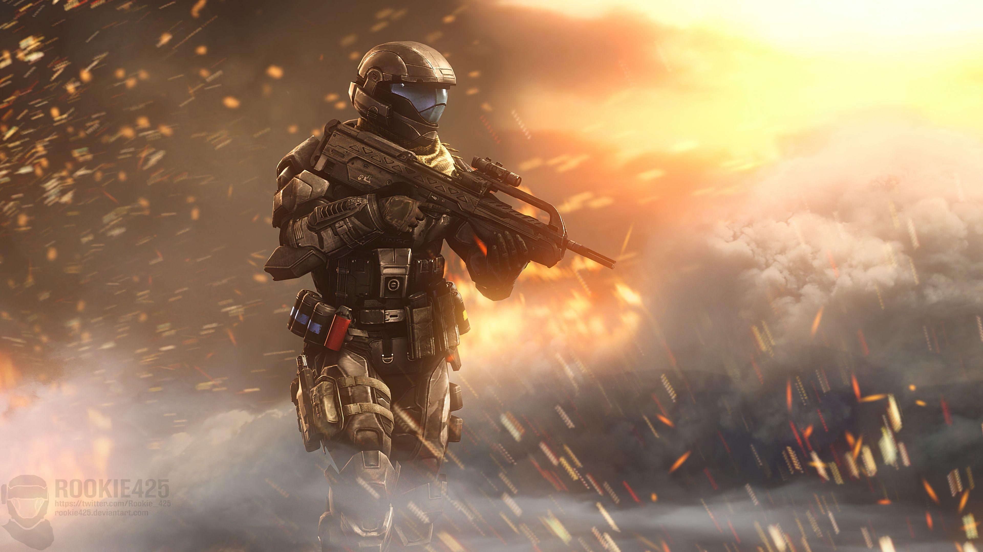3840x2160 Halo HD Wallpaper & Background