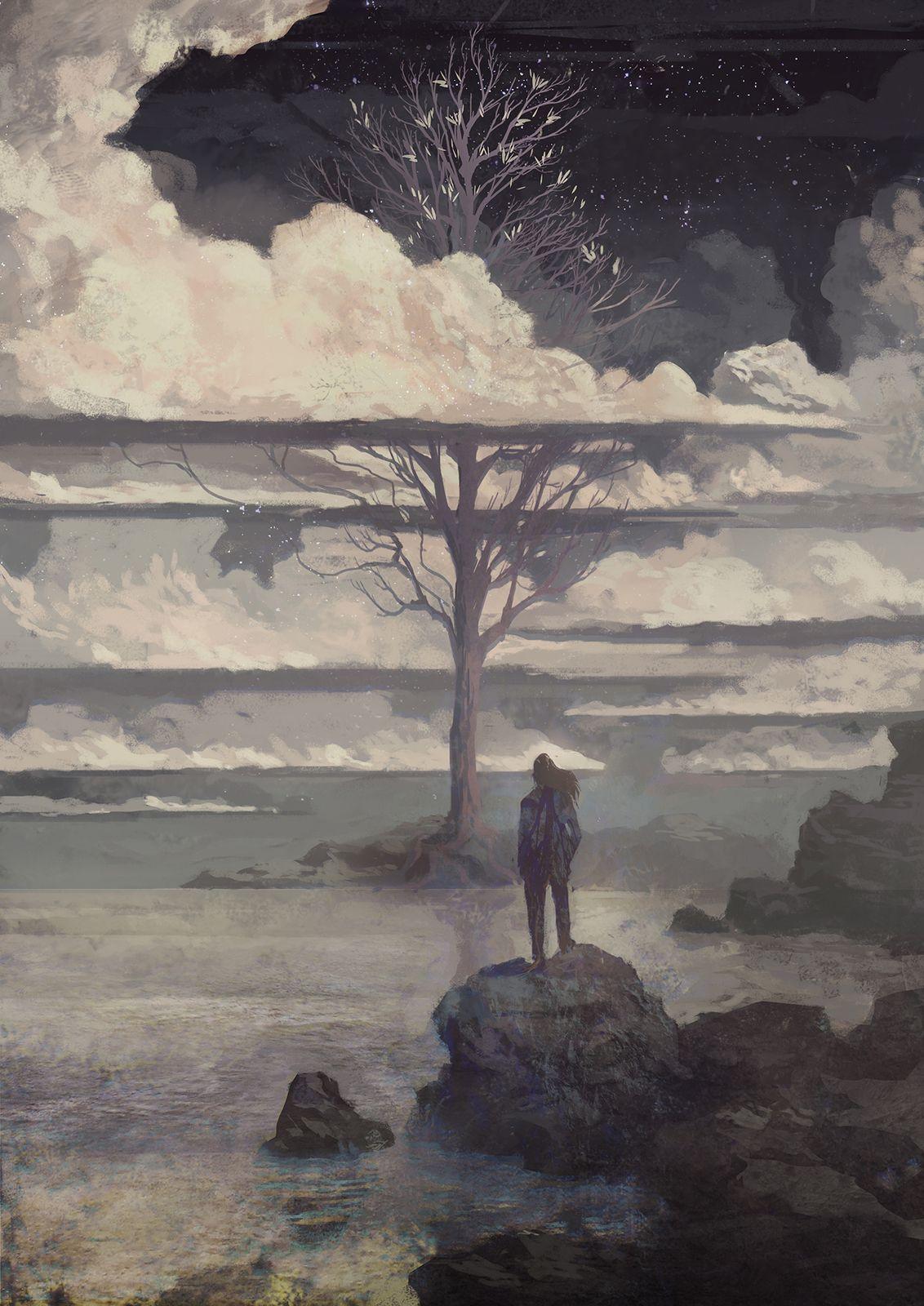 1132x1600 Gojira, Adrien Girod. Album cover art, Concept art digital, Art