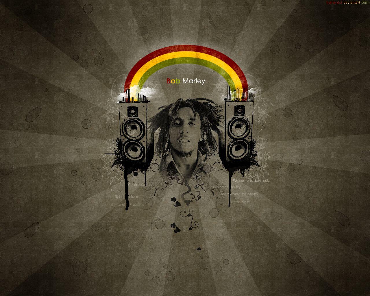 1280x1024 HD Bob Marley Wallpaper