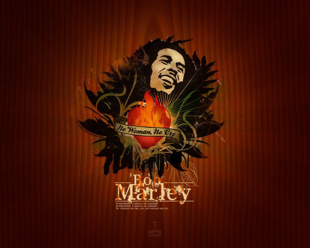 1280x1024 Bob Marley Wallpaper