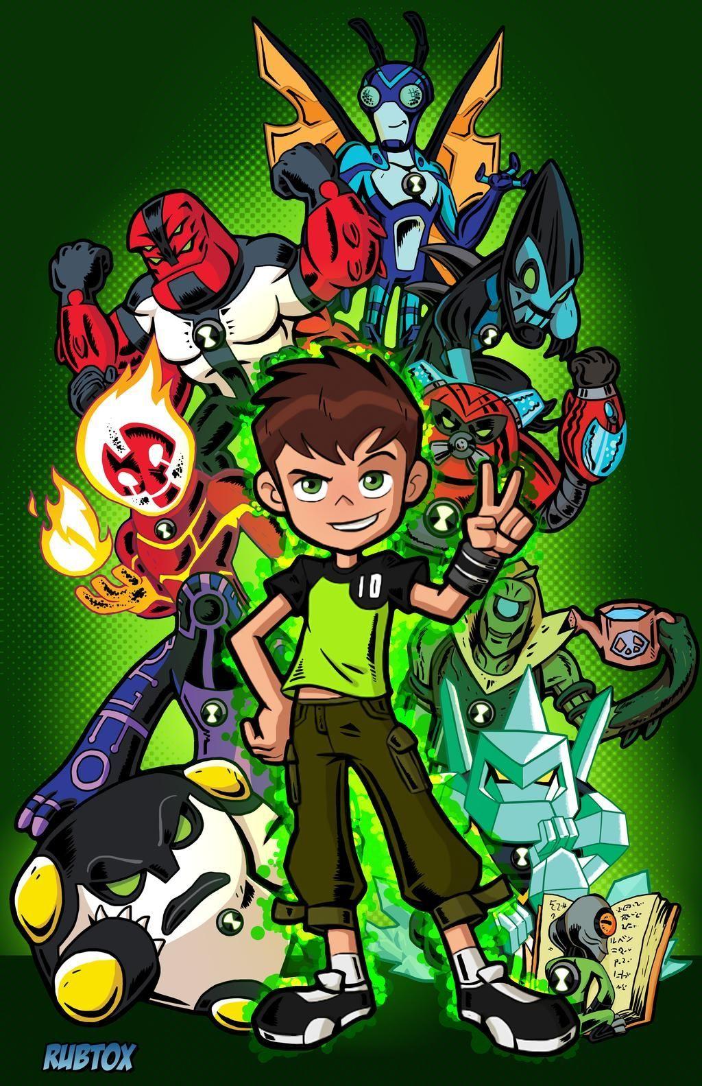 1024x1583 Ben 10 Reboot Wallpaper