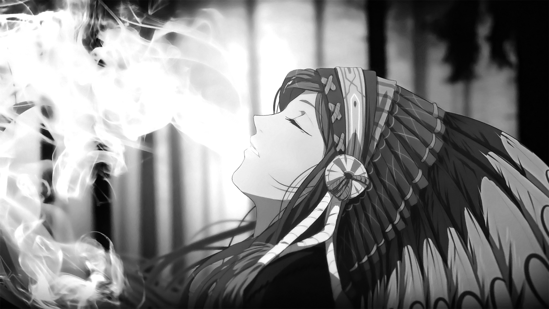 1920x1080 Anime Smoking Wallpaper .