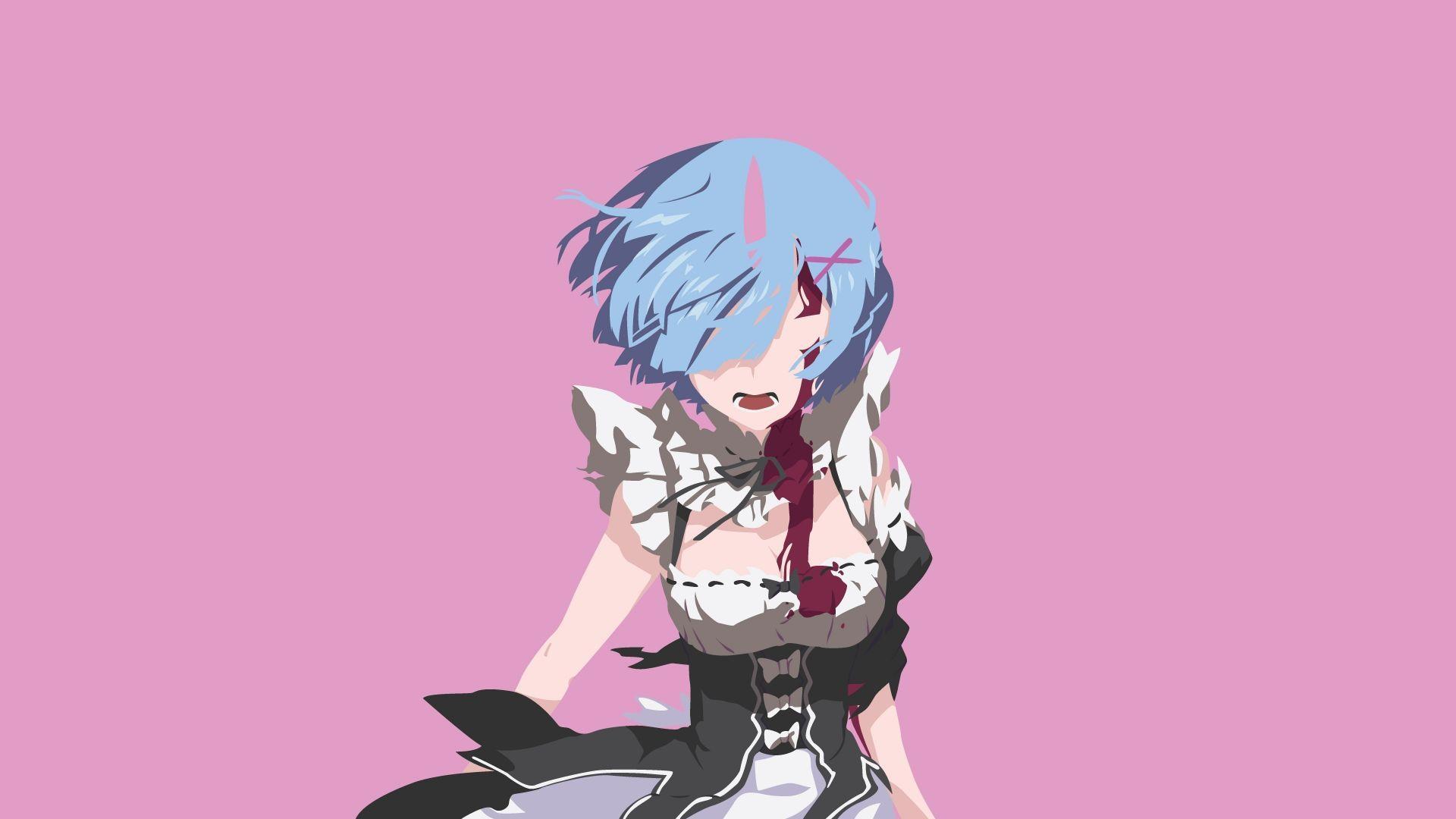 1920x1080 Anime Minimalist Wallpaper 1920×1080