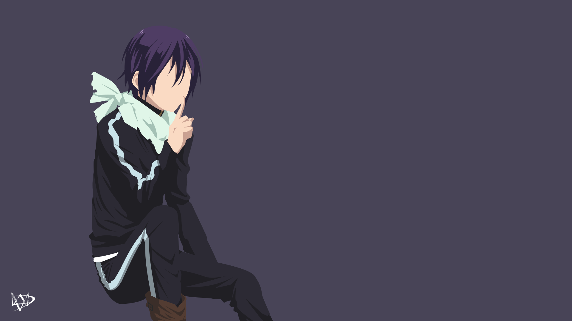 1920x1080 Saitama (One Punchman) Wallpaper Minimalist Anime. Noragami, Yato noragami, Anime wallpaper