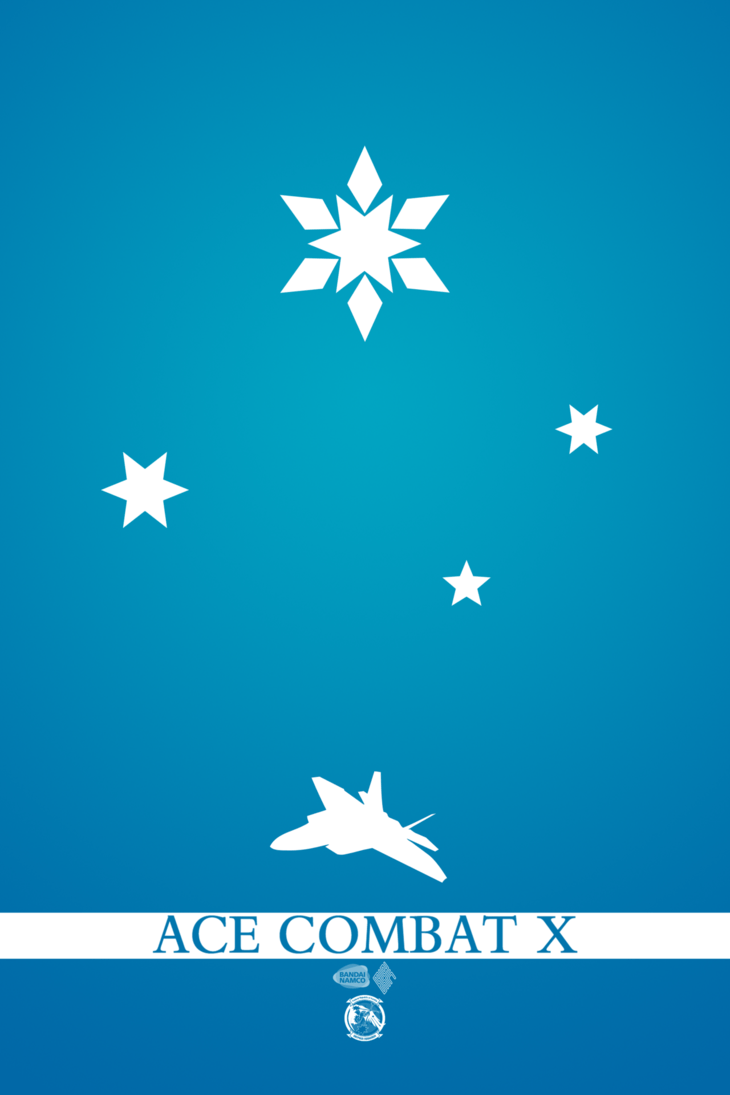 730x1095 Ace Combat X minimalist poster 1 by anarchemitis. Minimalist poster, Ace, Combat