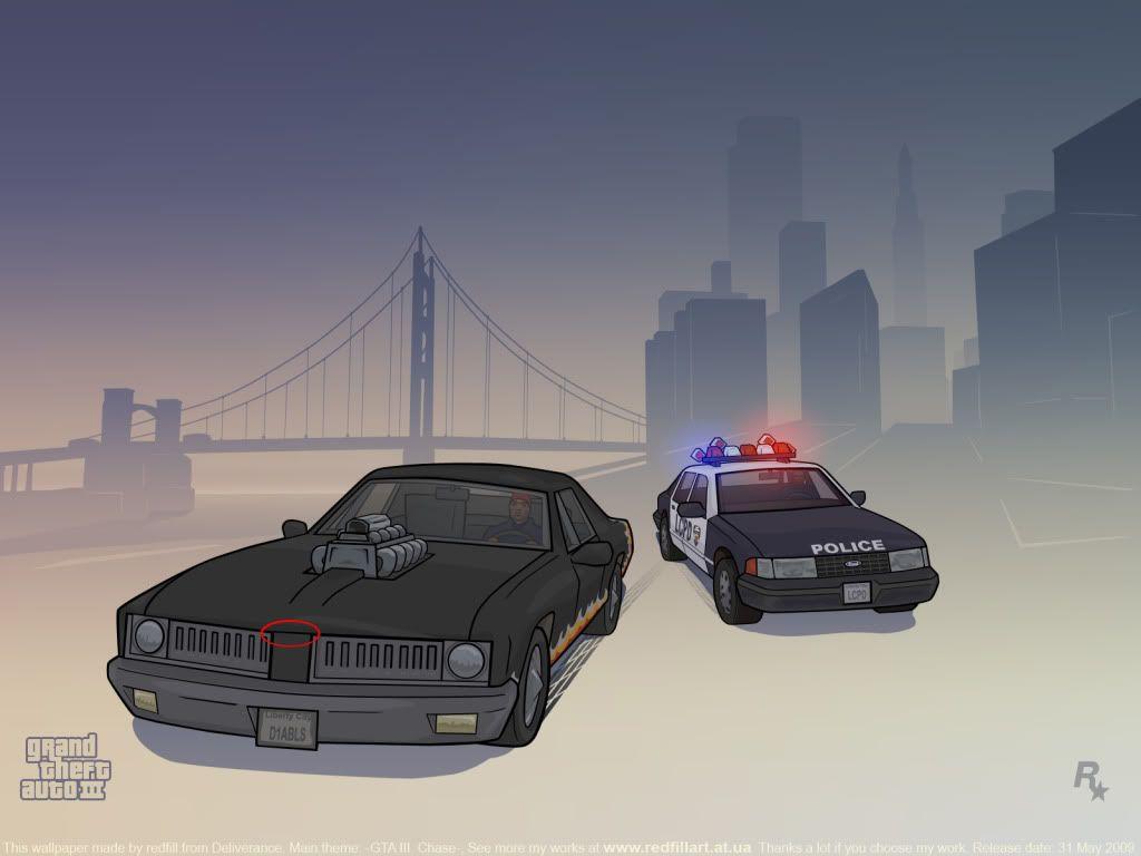 1024x768 GTA 3 Wallpaper