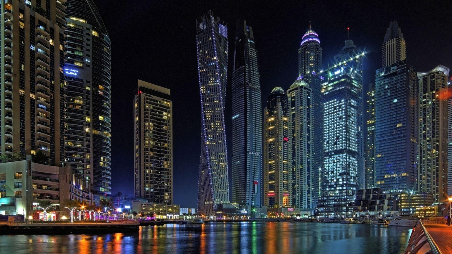 1920x1080 Desktop wallpaper cityscape, dubai, buildings, and skyscraper of city, HD image, picture, background, 857013