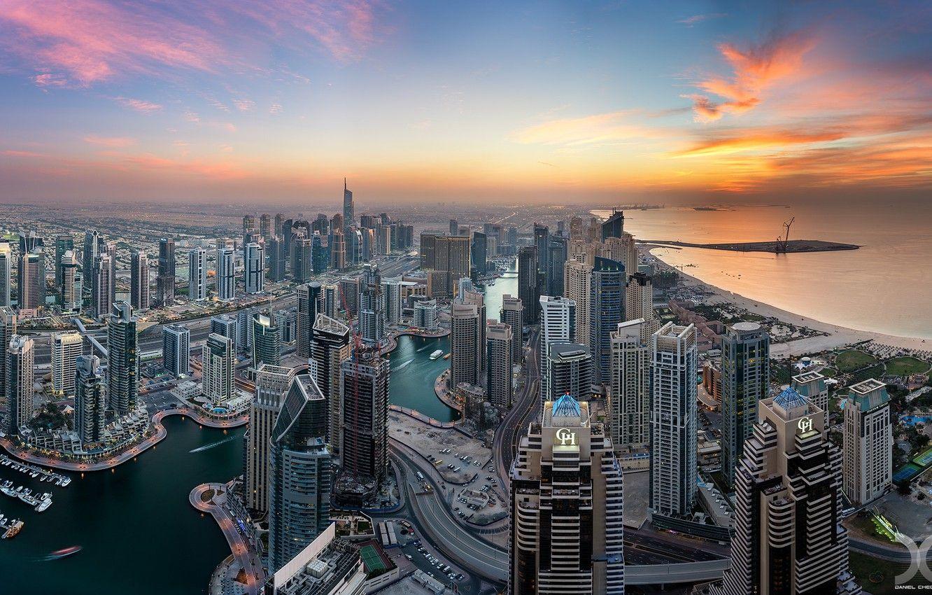 1332x850 Wallpaper the sky, the city, home, Dubai, UAE, Dubai Marina image for desktop, section город