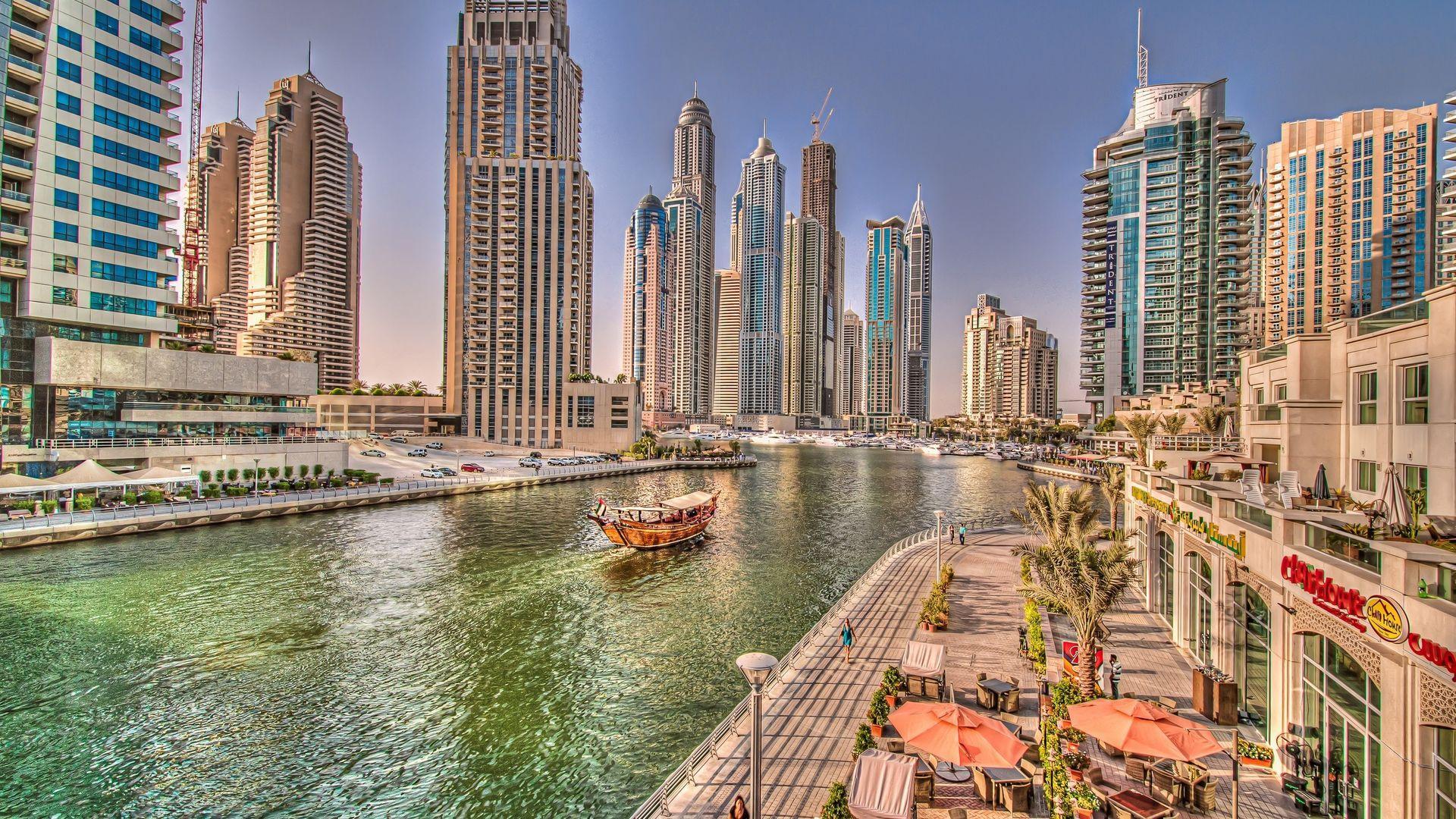 1920x1080 Dubai City Wallpaper