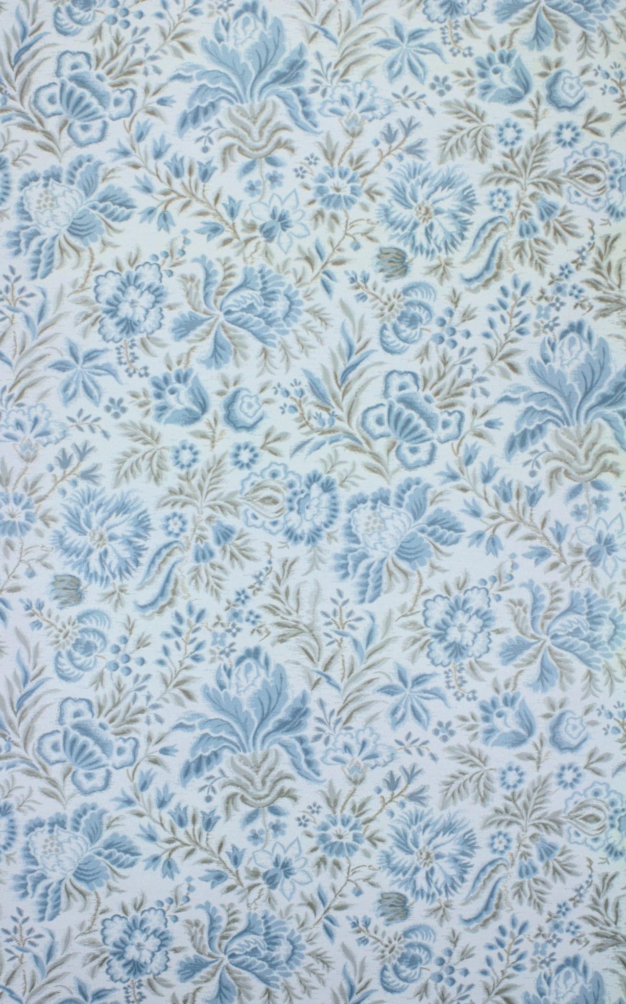 1278x2048 Blue Floral Wallpaper
