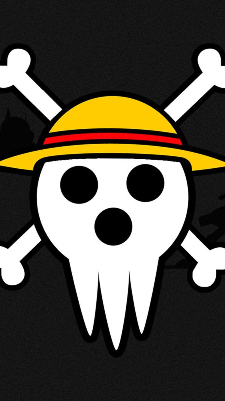 750x1334 One Piece Anime Art Logo iPhone iPhone 6S, iPhone 7 HD 4k Wallpaper, Image, Background, Photo and Picture