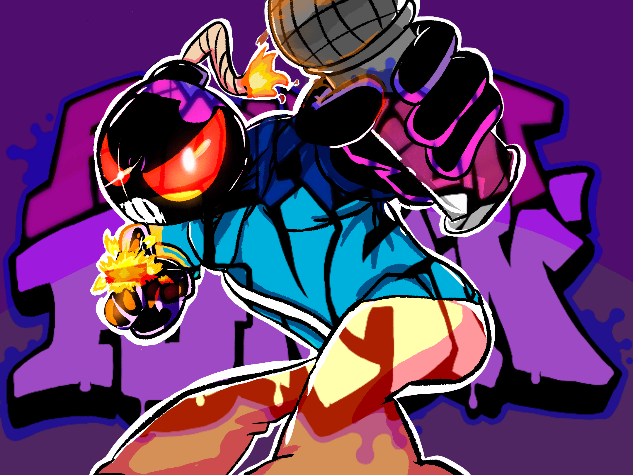 2160x1620 FNF Mod Wallpaper