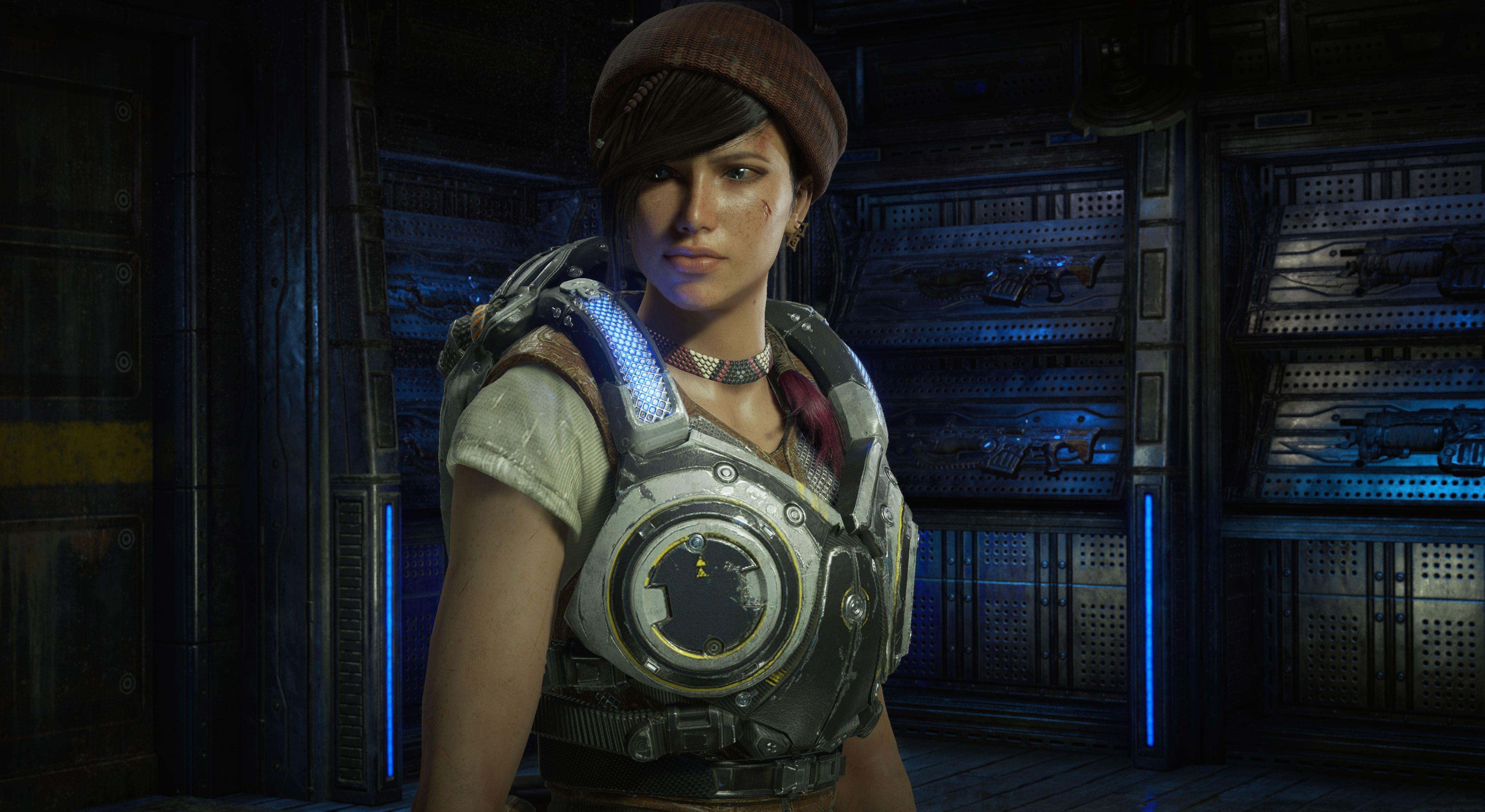 5120x2800 Kait Diaz Gears of War 4 1440x900 Resolution HD 4k Wallpaper, Image, Background, Photo and Picture