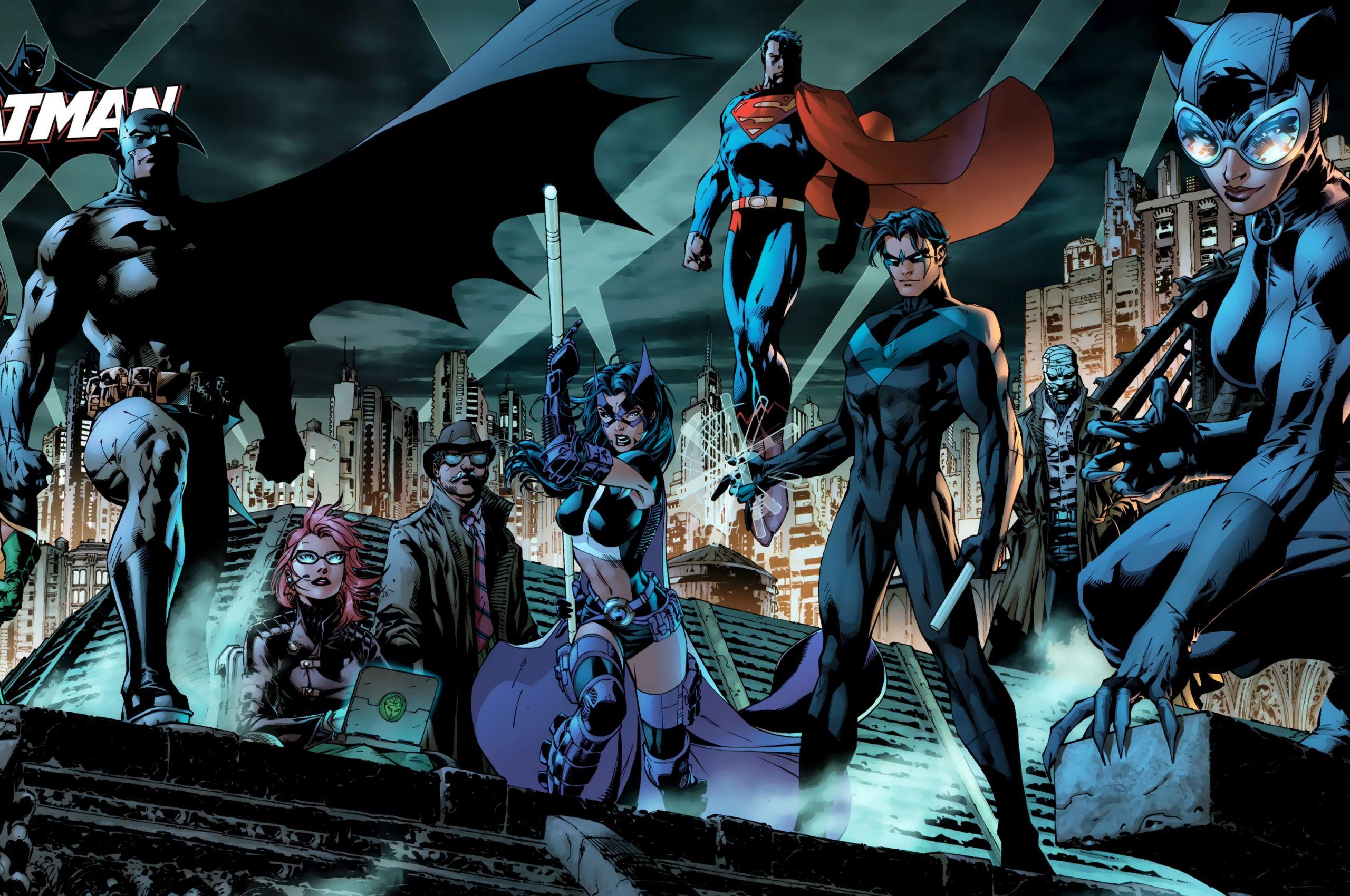 2560x1700 Free download Batman DC Comics Nightwing Jim Lee Barbara Gordon Wallpaper [3840x2042] for your Desktop, Mobile & Tablet. Explore Barbara Gordon Wallpaper. Barbara Gordon Wallpaper, Gordon Wallpaper, Gordon Banks Wallpaper