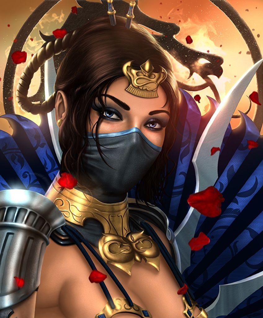 848x1024 Desktop Wallpaper Mortal Kombat Warriors Kitana Beautiful Girls