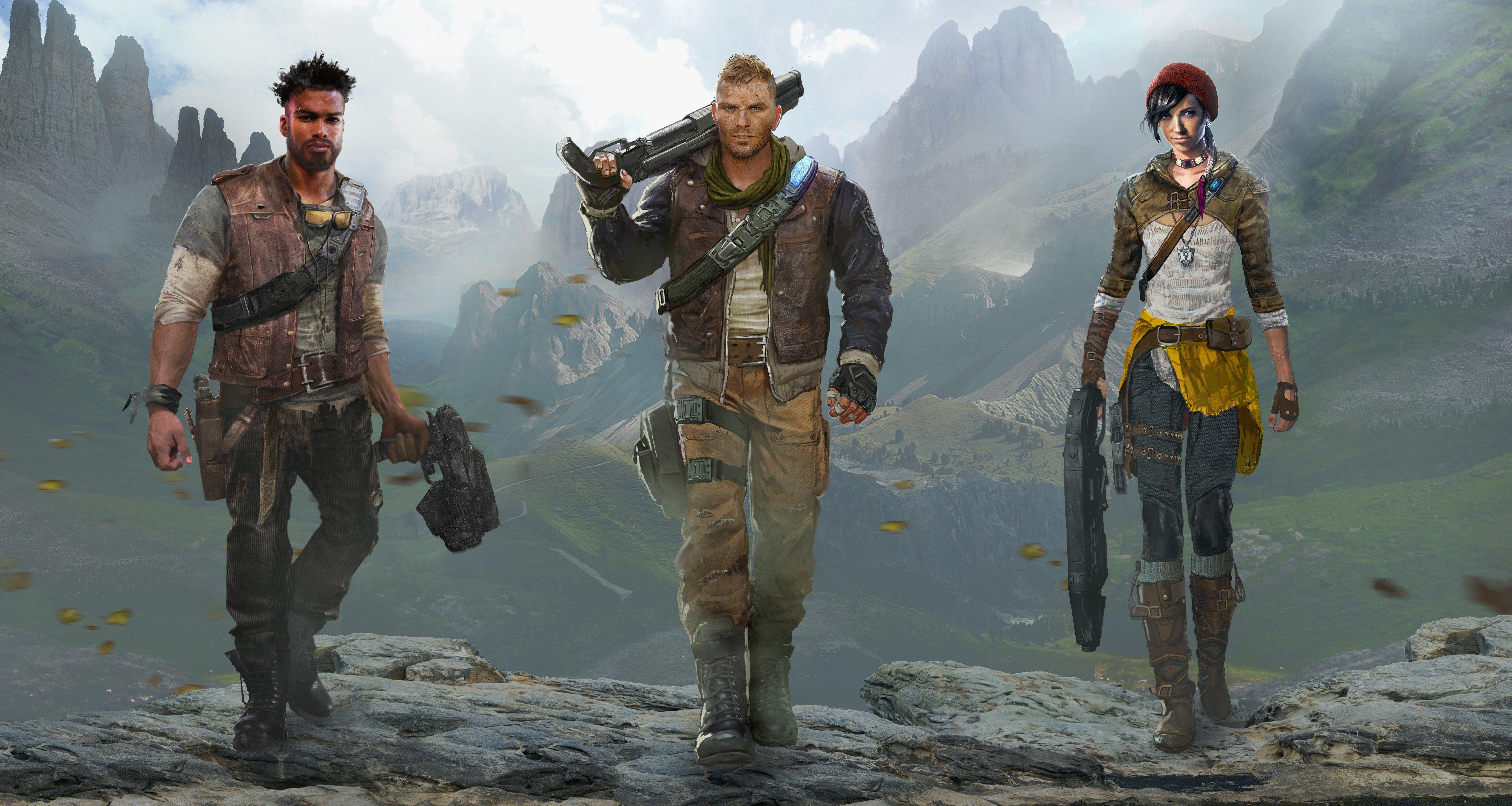 6000x3200 kait diaz, Gears of War PC gaming Wallpaper HD / Desktop and Mobile Background