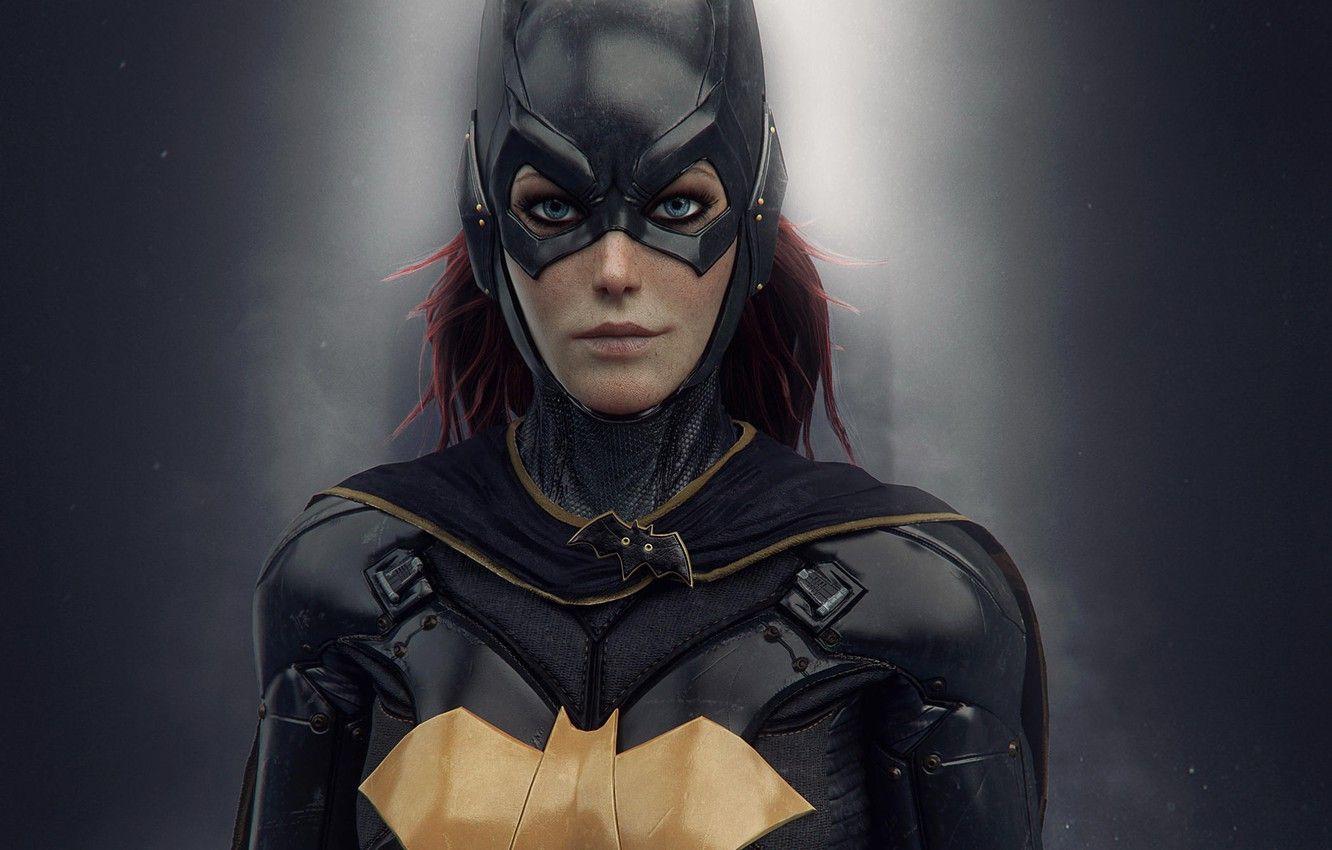 1332x850 Wallpaper girl, mask, costume, girl, armor, suit, DC Comics, batgirl, batgirl, Barbara Gordon, Batman Arkham Knight, Barbara Gordon image for desktop, section игры