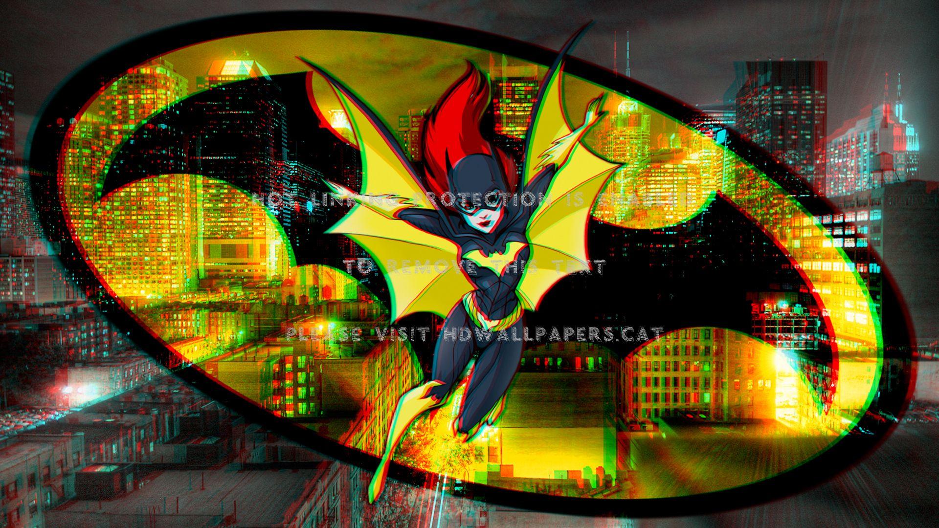 1920x1080 batgirl 3D dc barbara gordon comics